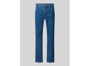 Straight Fit Jeans aus Baumwoll-Mix Modell 'CASH'