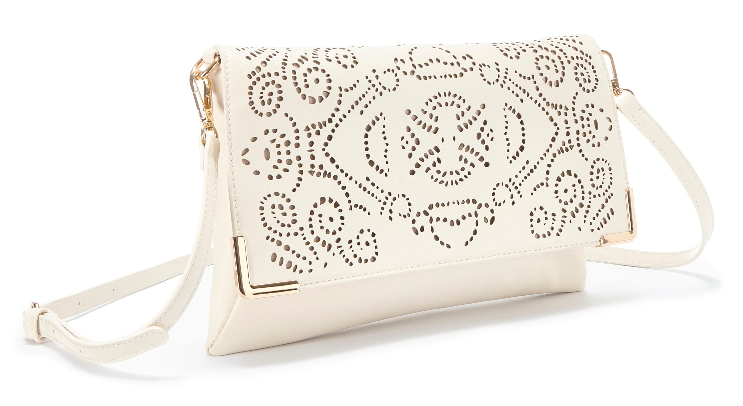 Vivance Umhängetasche "Clutch", Abendtasche, Minibag, Handtasche, Schultertasche, Crossbody Bag VEGAN