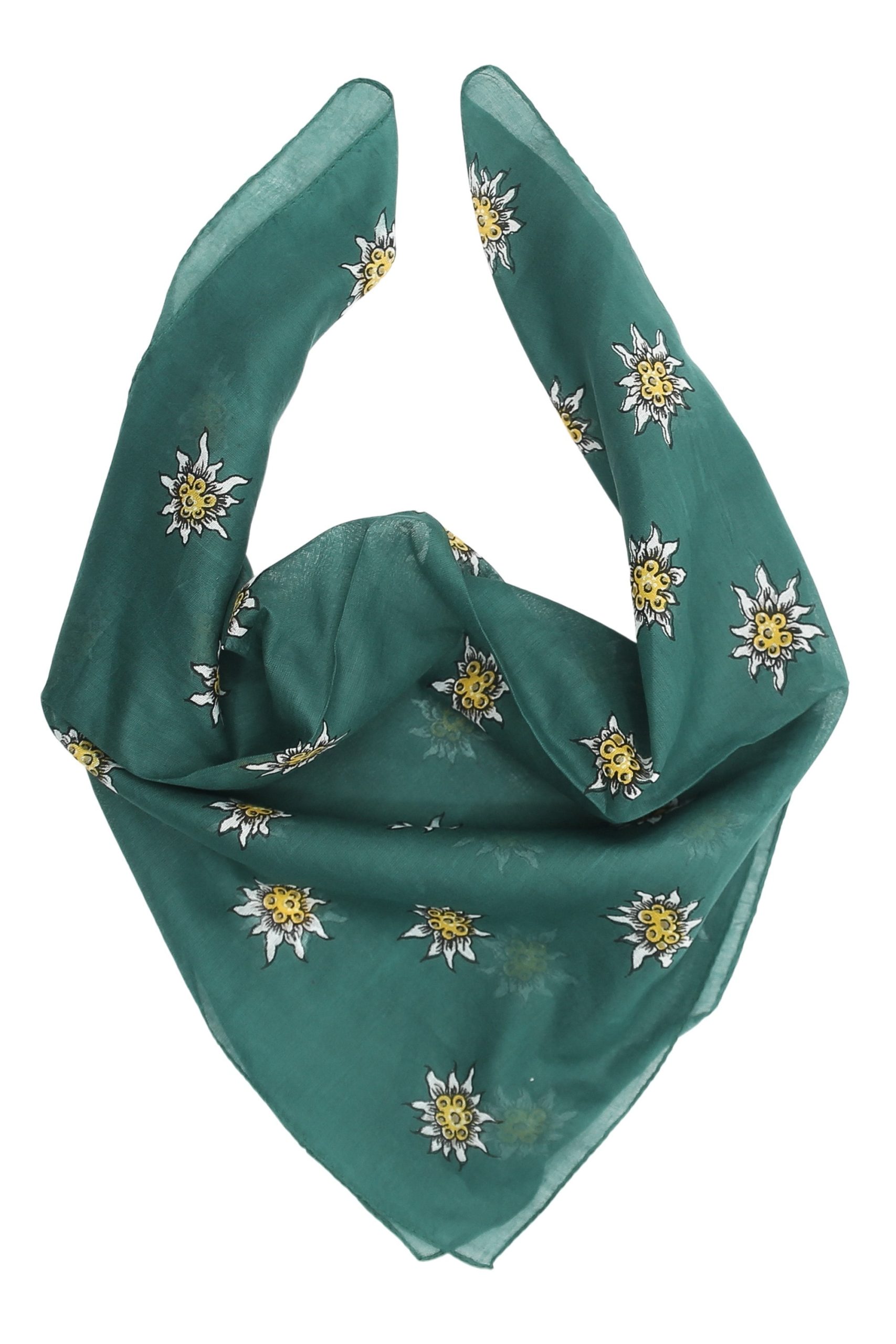 Allgäu Rebell Nickituch "Edelweiß" 1 Stk. tlg. Halstuch Oktoberfest