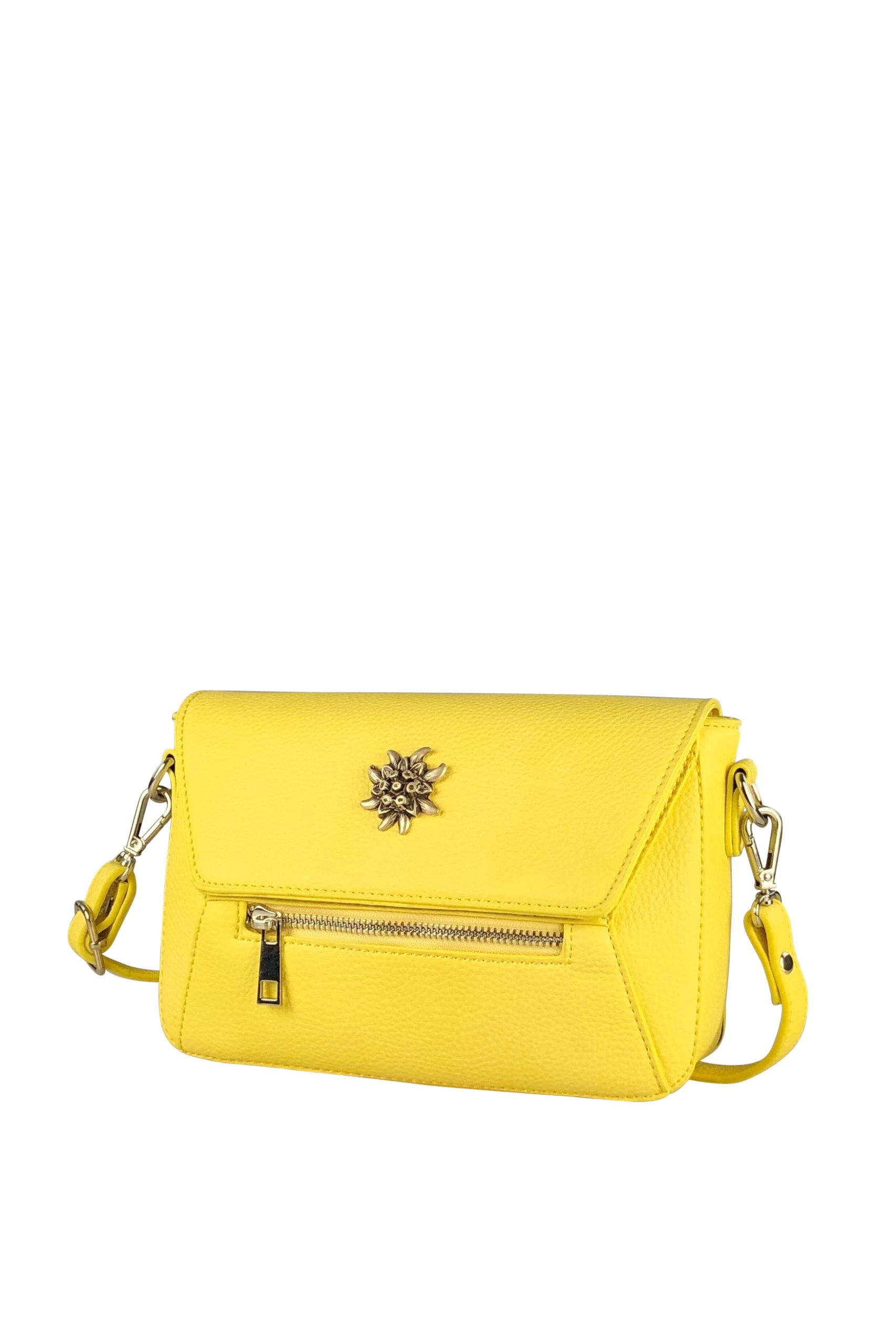 Allgäu Rebell Umhängetasche "Mona" mit 2 Reißverschlüssen