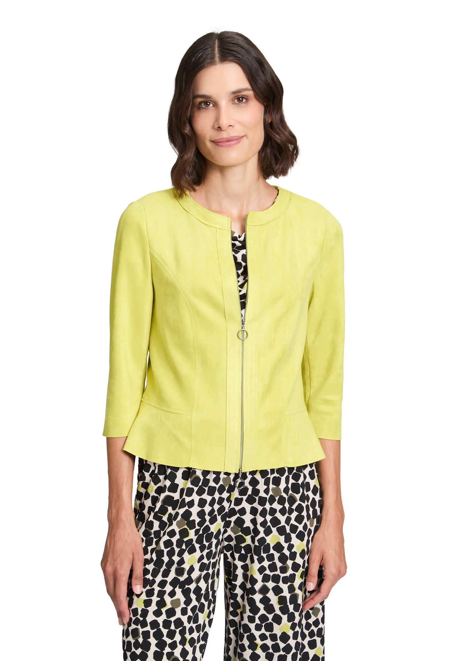 Betty Barclay Jackenblazer "Damen Blazer-Jacke mit Reißverschluss" Material