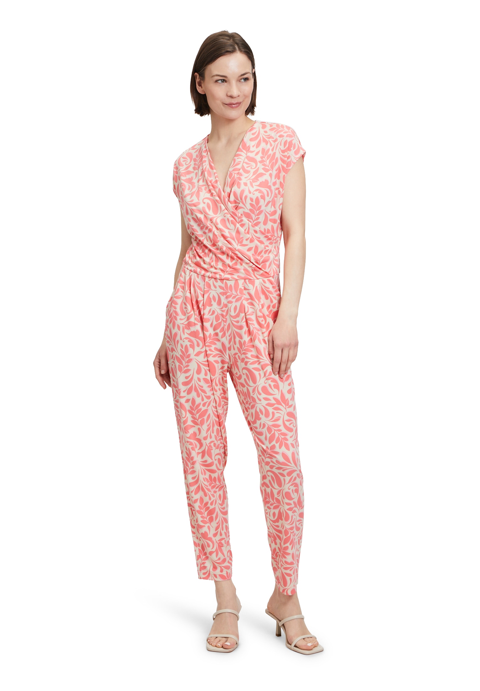 Betty Barclay Overall "Damen Jumpsuit mit überschnittenen Ärmeln" 1 Stk. tlg. Form