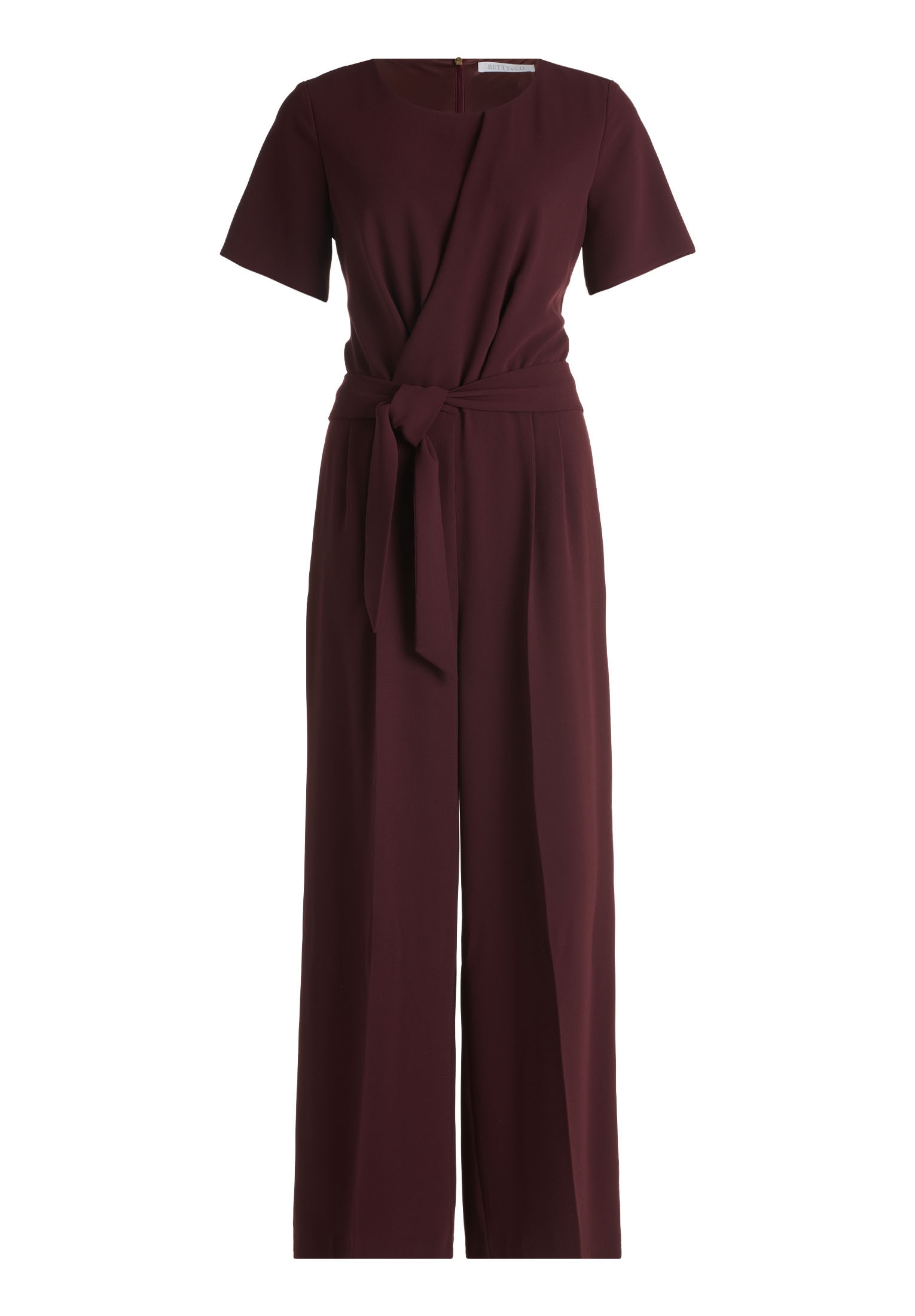 Betty&Co Overall "Damen Jumpsuit mit Bindegürtel" 1 tlg.