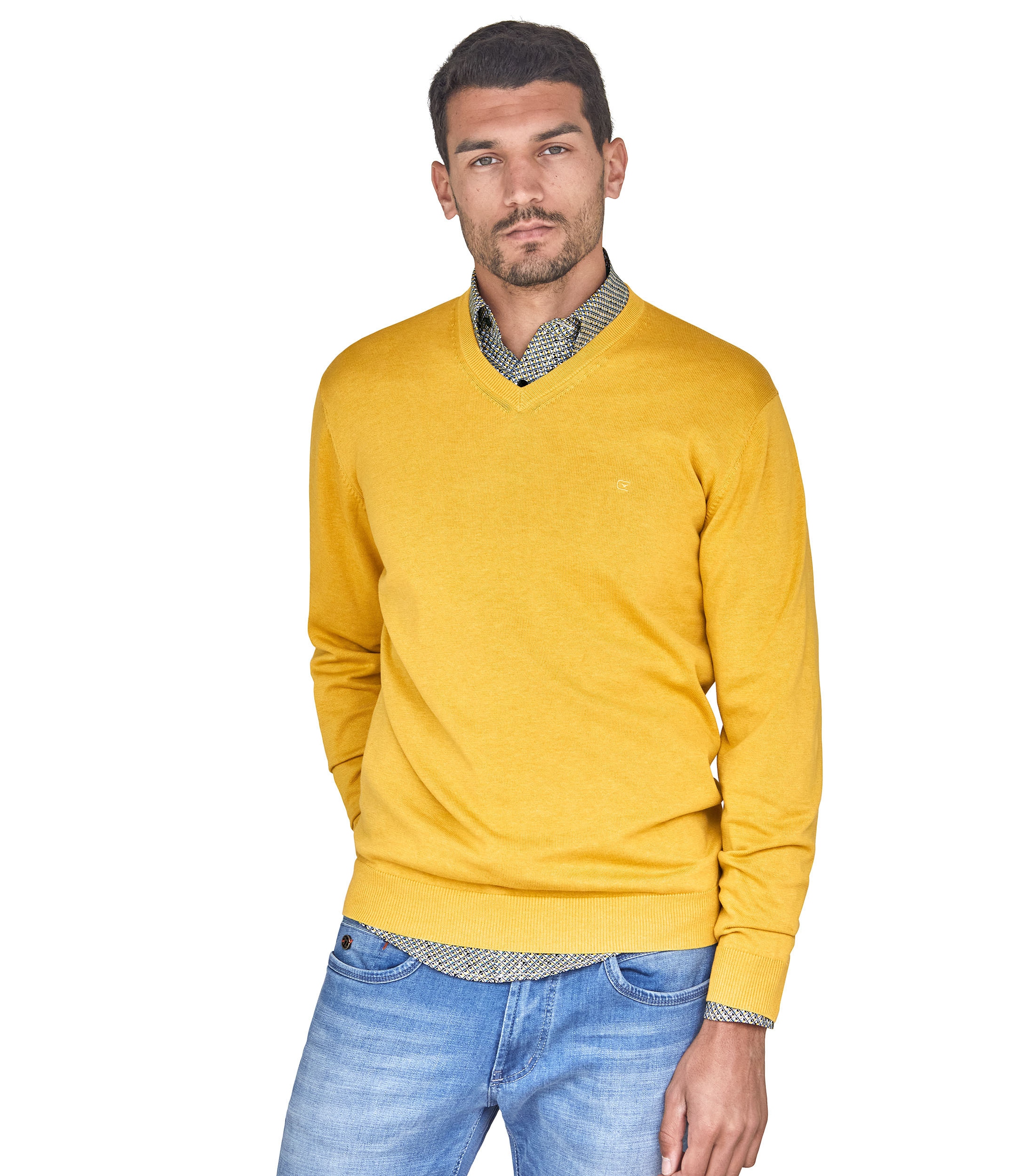 CASAMODA Strickpullover "CASAMODA Pullover uni"