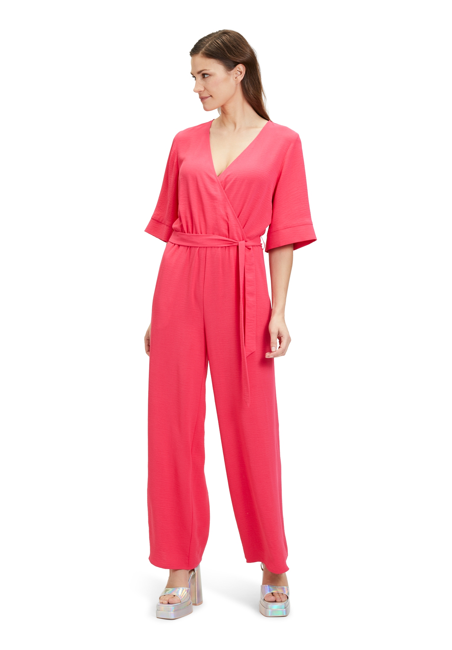Cartoon Overall "Damen Jumpsuit mit Bindegürtel" 1 Stk. tlg. Design