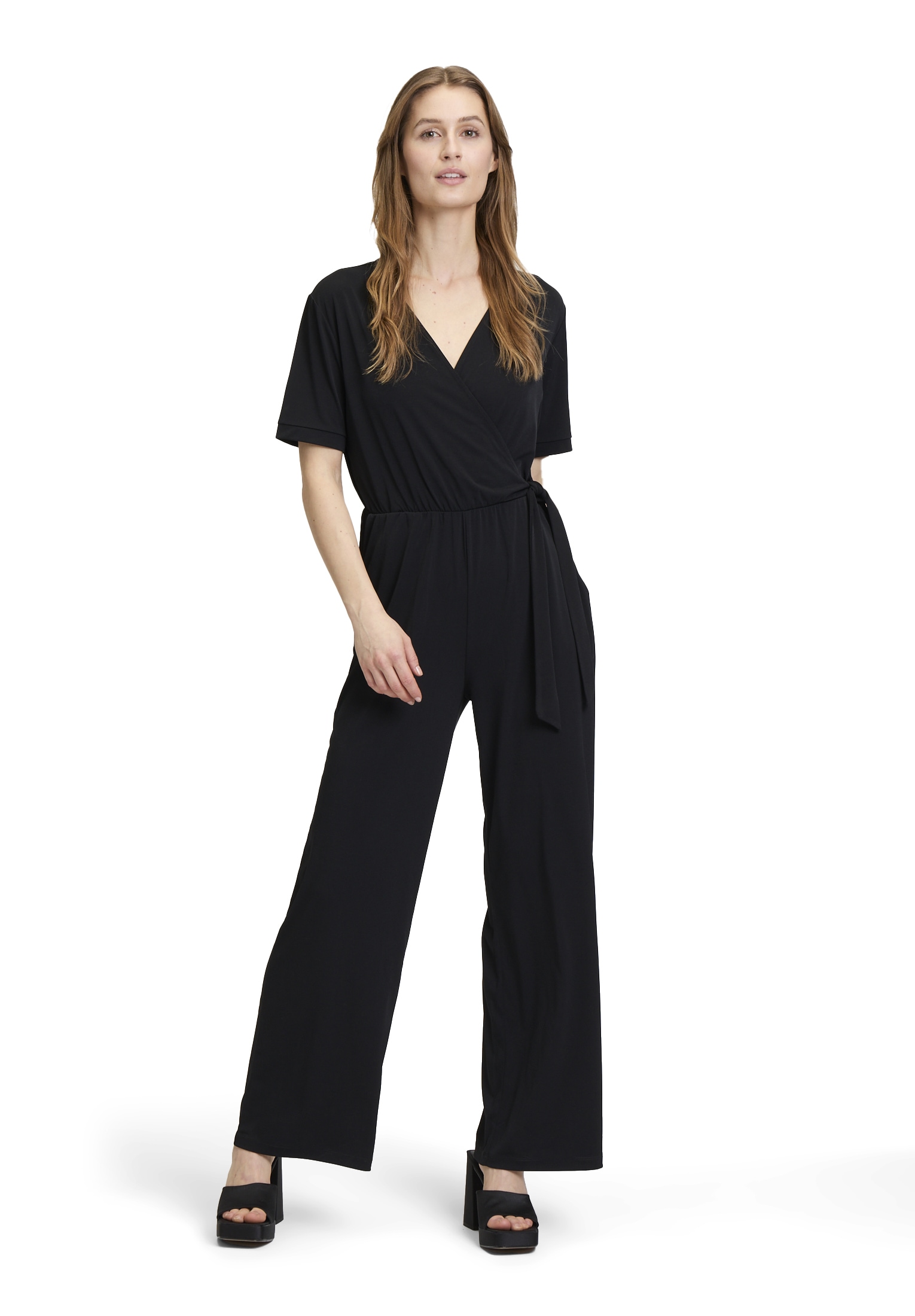 Cartoon Overall "Damen Jumpsuit mit Bindegürtel" 1 Stk. tlg. Design
