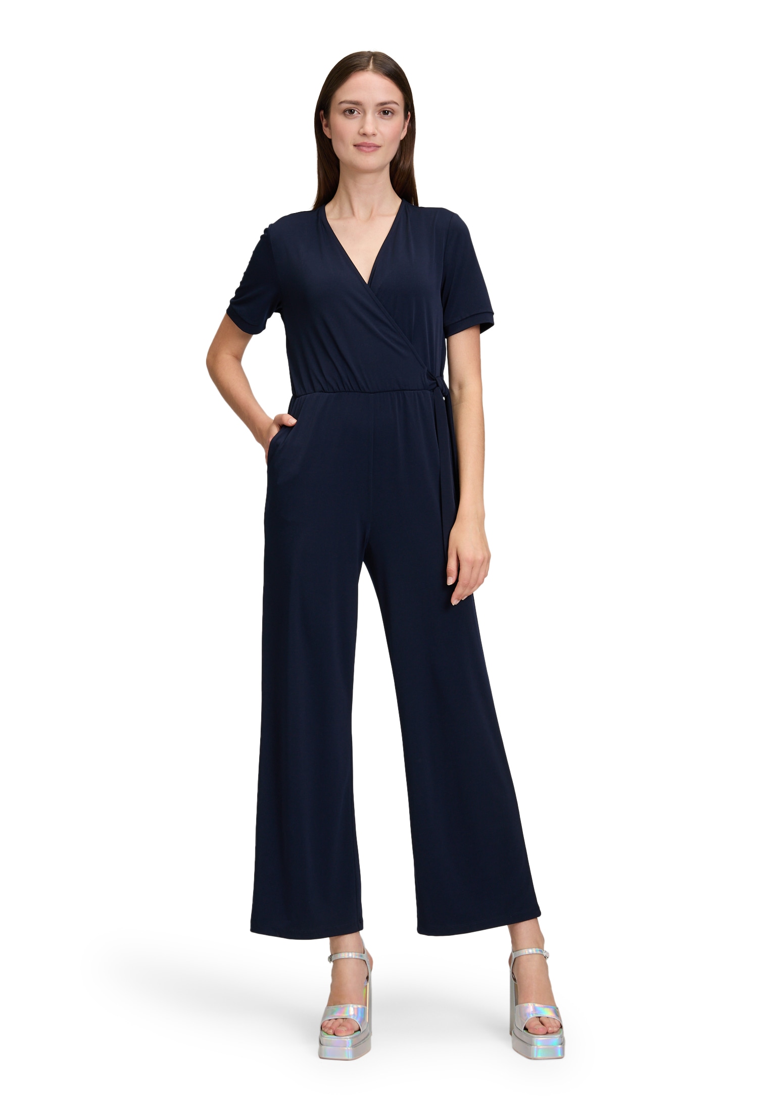 Cartoon Overall "Damen Jumpsuit mit Bindegürtel" 1 Stk. tlg. Design