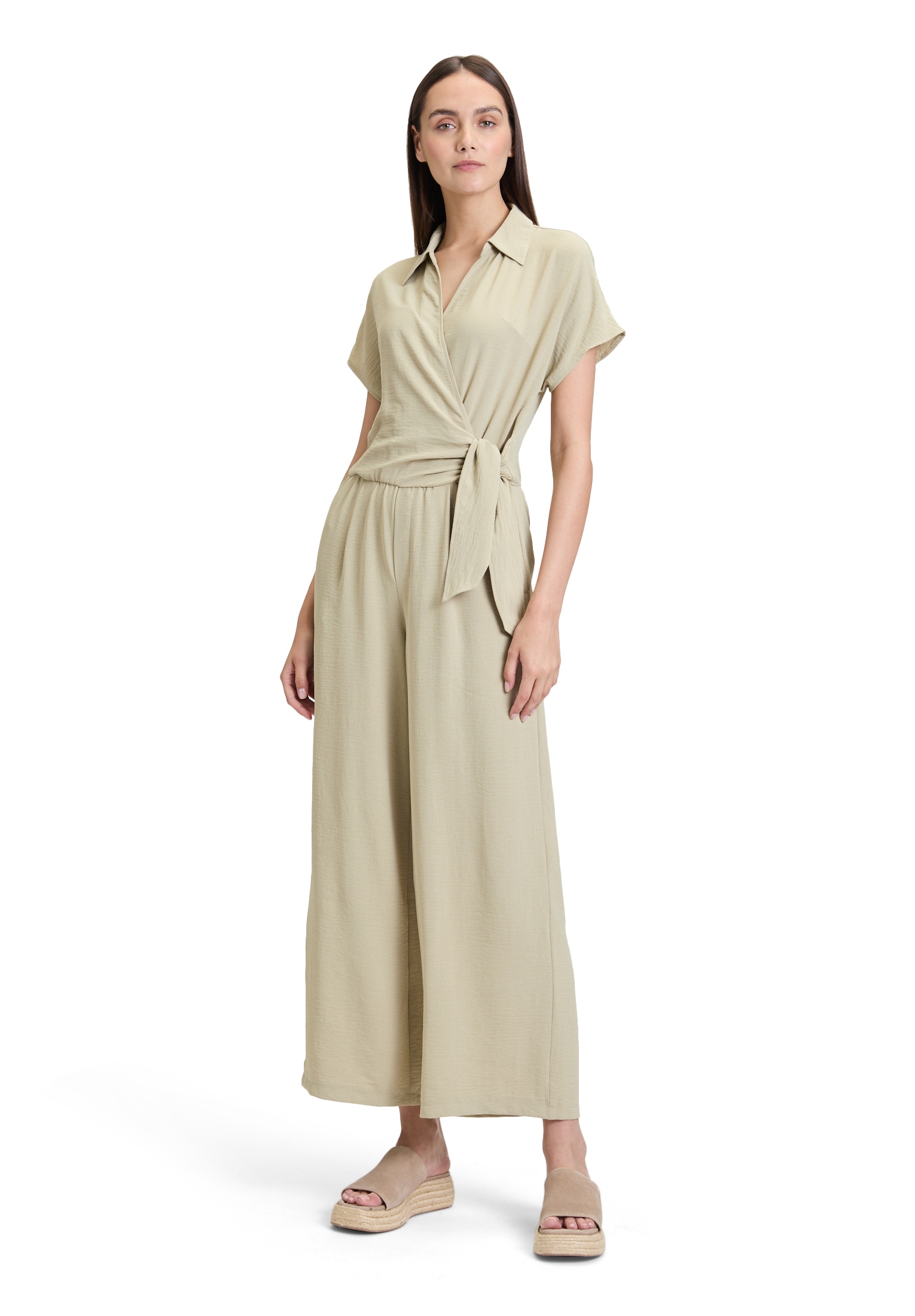 Cartoon Overall "Damen Jumpsuit mit Bindegürtel" 1 Stk. tlg. Design