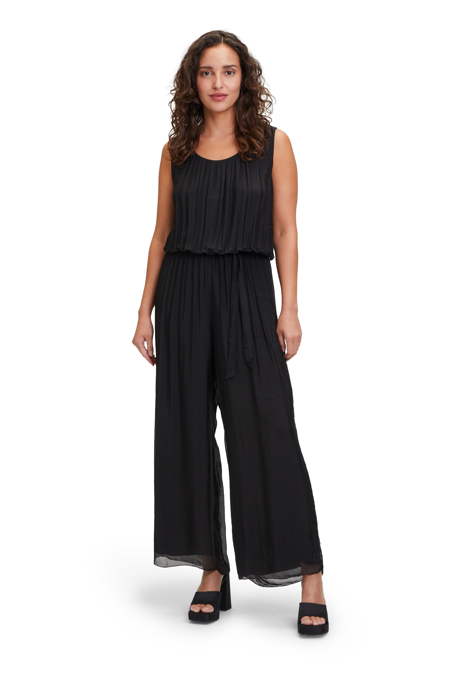 Cartoon Overall "Damen Jumpsuit mit Bindegürtel" 1 Stk. tlg. Design