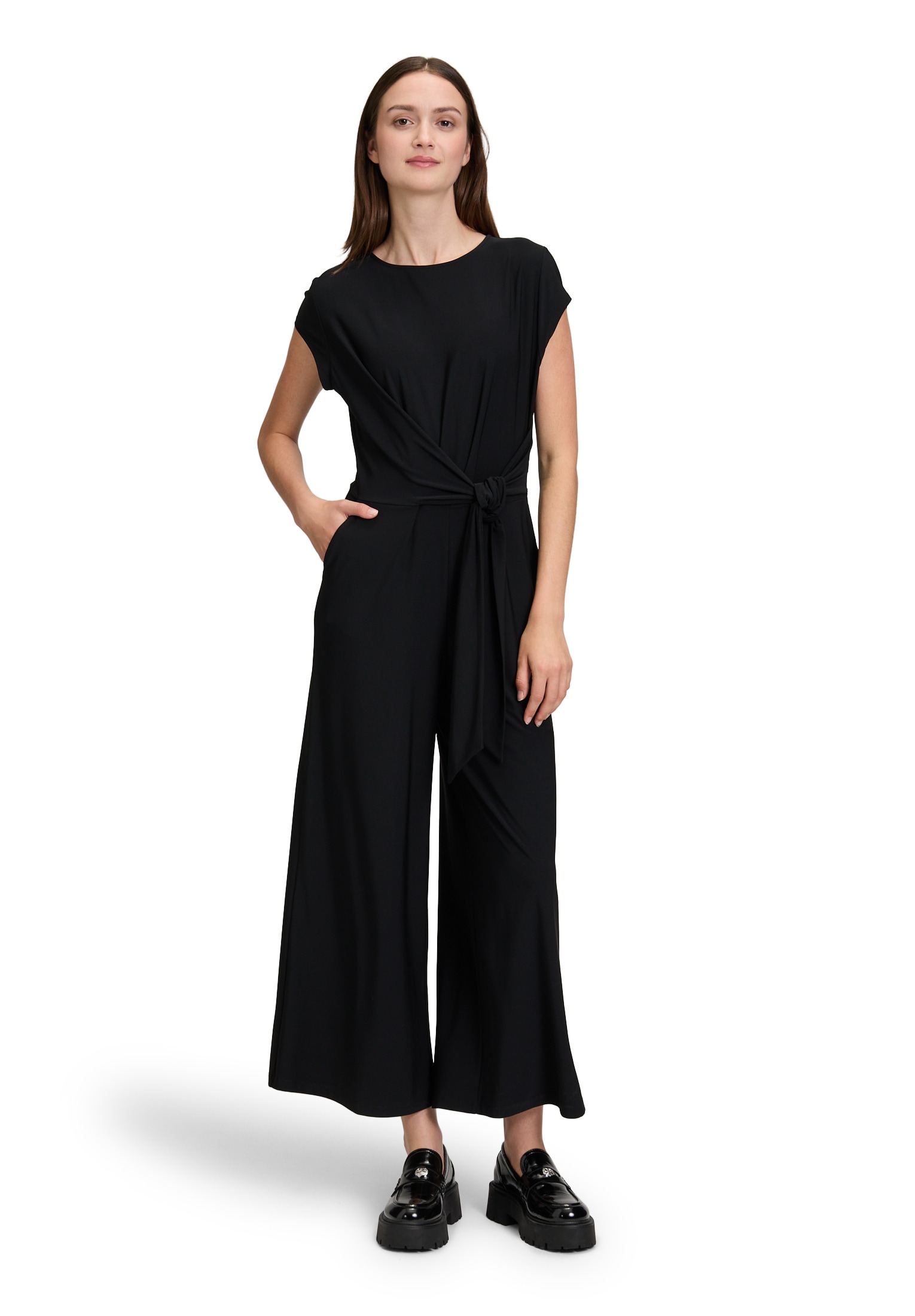 Cartoon Overall "Damen Jumpsuit mit Bindegürtel" 1 Stk. tlg.