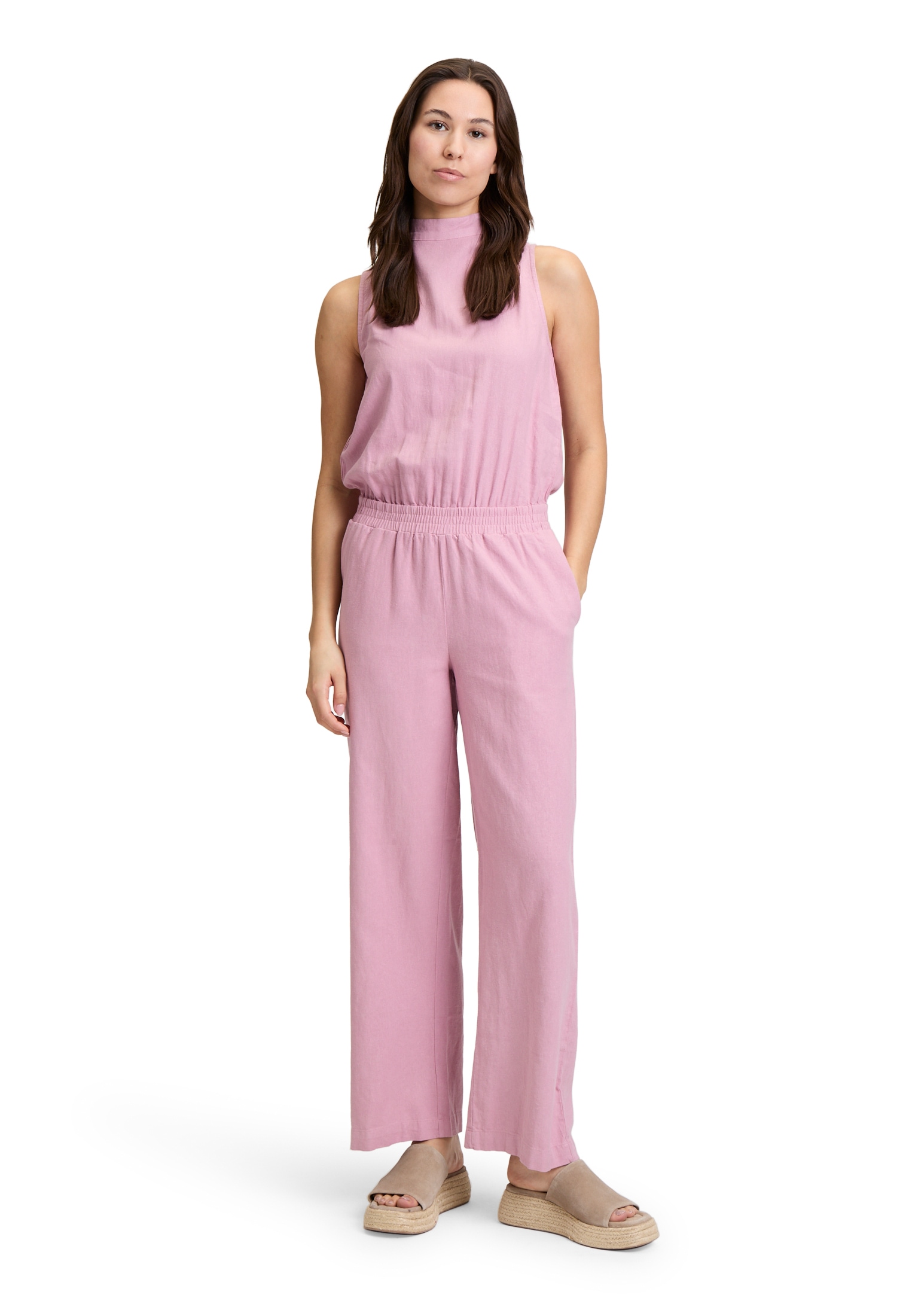 Cartoon Overall "Damen Jumpsuit mit hohem Kragen" 1 Stk. tlg. Design