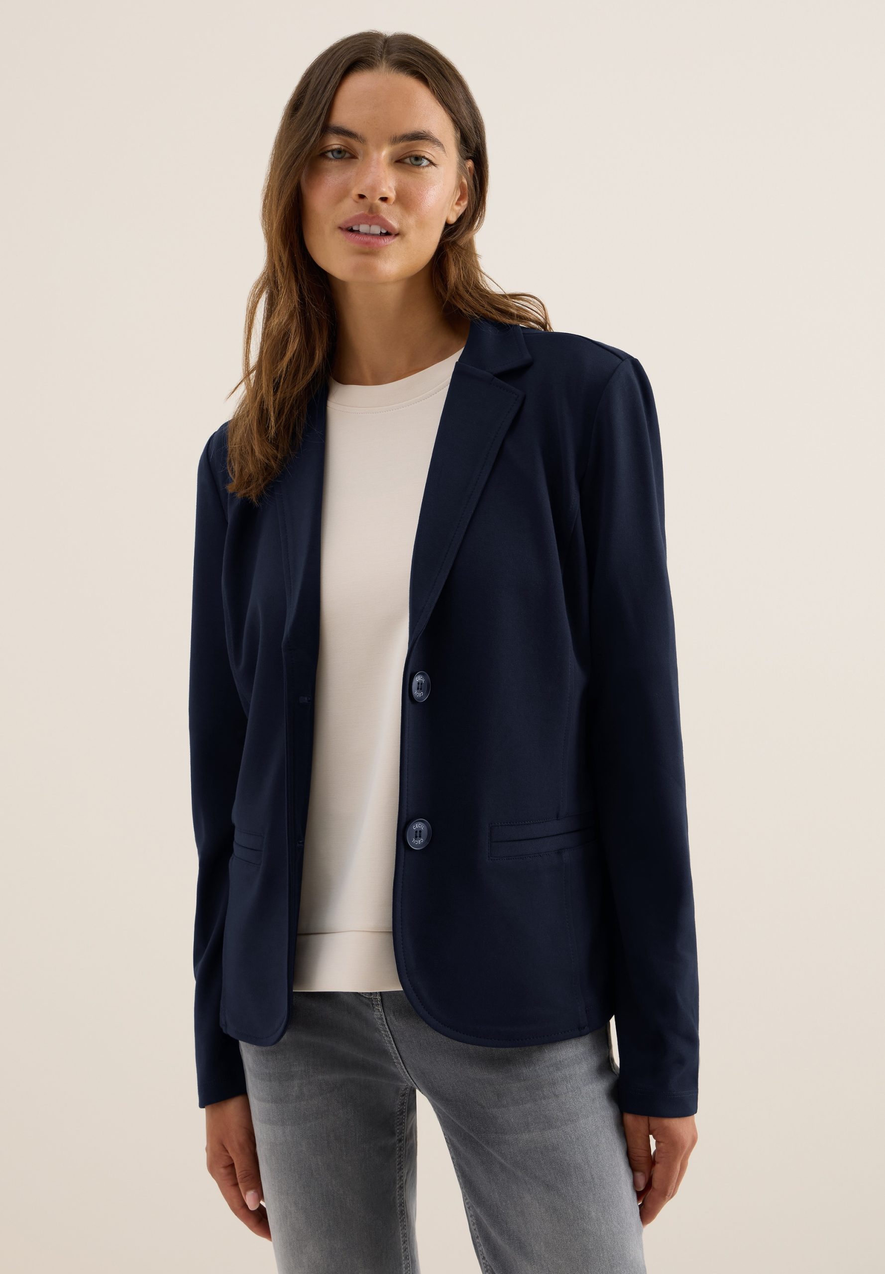 Cecil Kurzblazer mit Reverskragen