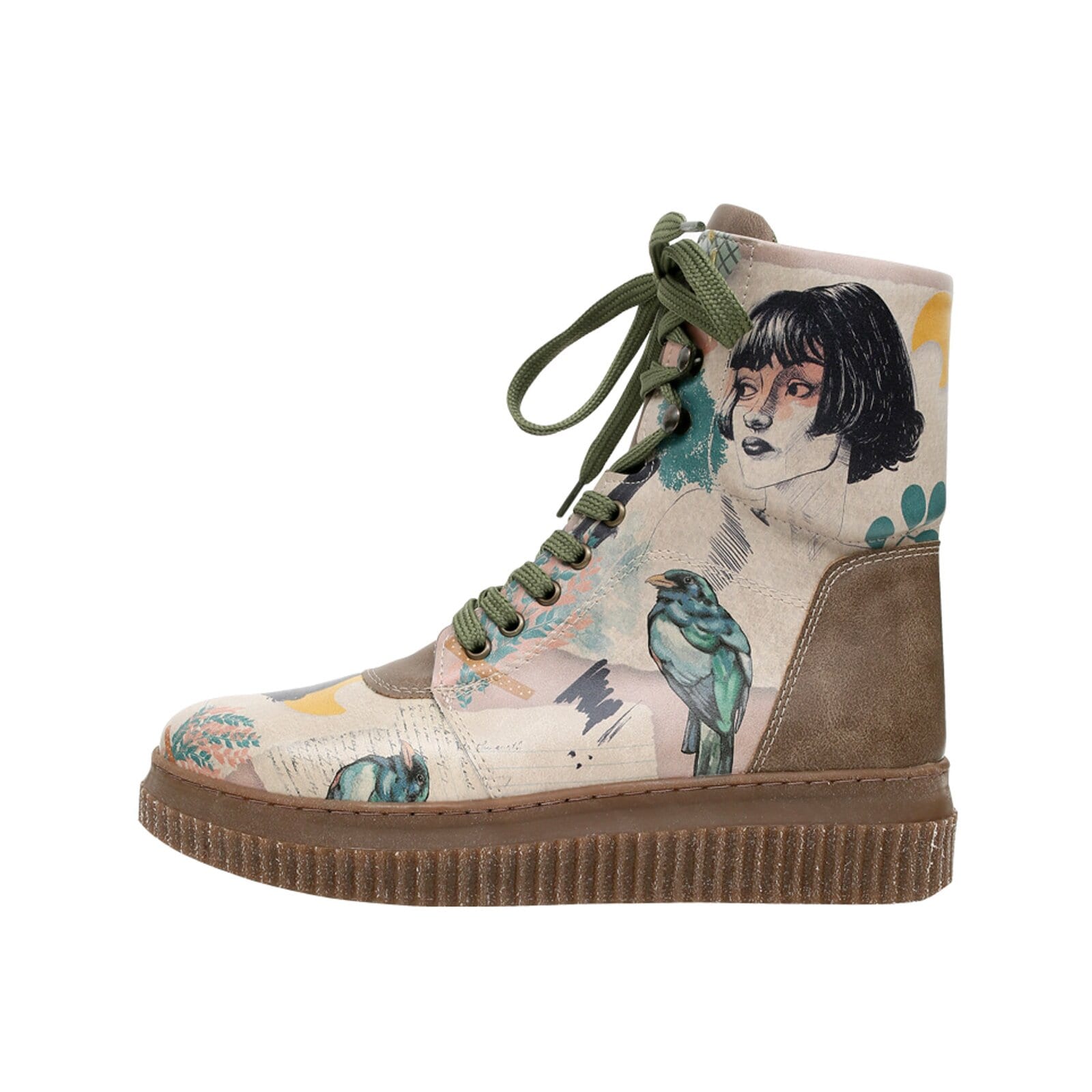 DOGO Schnürboots "Future Boots Damen Future Boots Damen Boots / Female" Handgefertigt