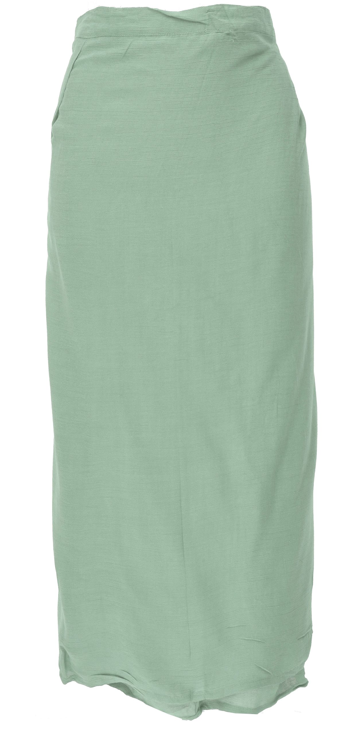 Guru-Shop Minirock Langer Wickelrock, Strandrock, Sommerrock