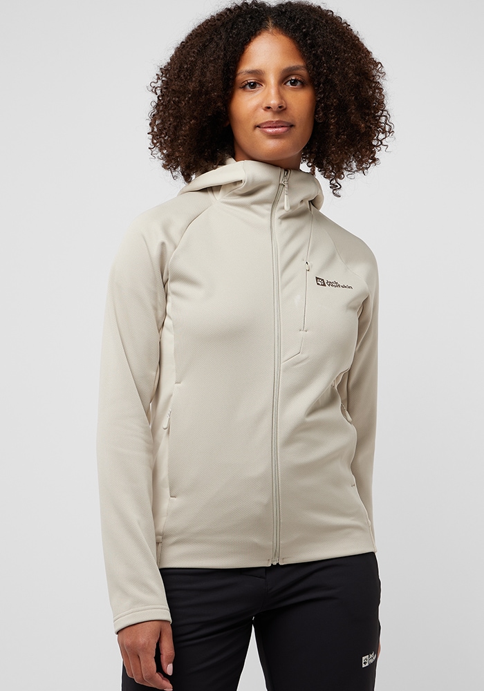Jack Wolfskin Fleecejacke "ALPGRAT XT JKT W" mitKapuze