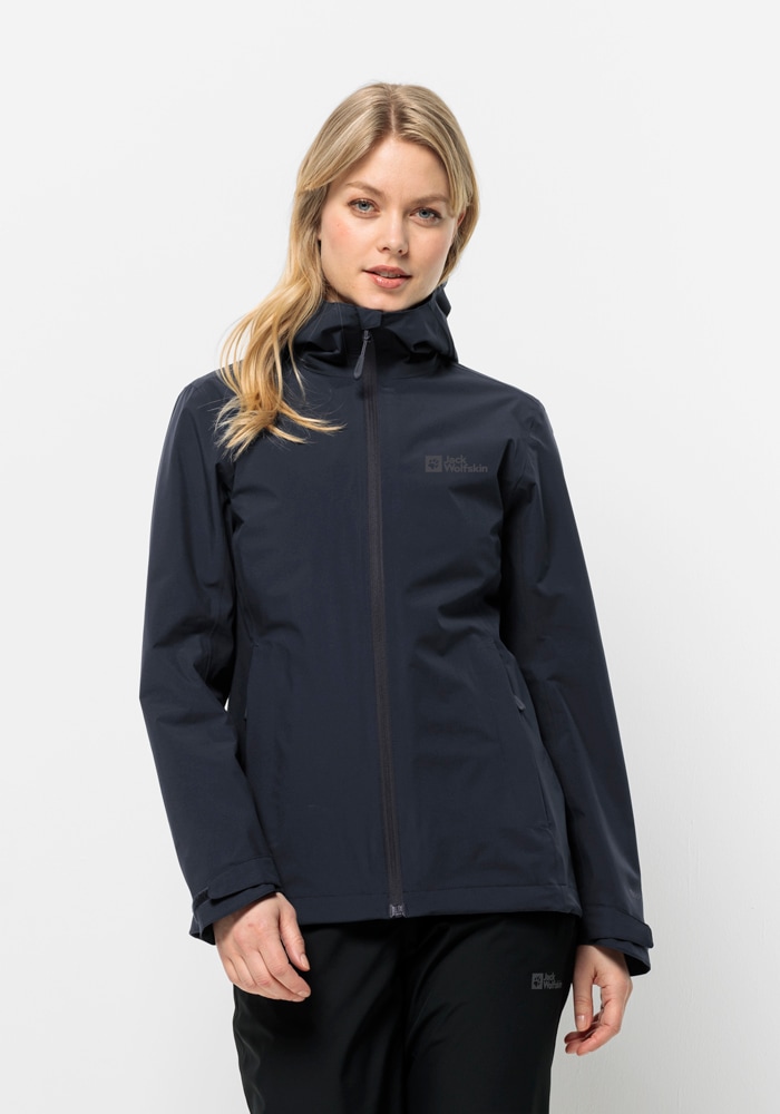 Jack Wolfskin Funktionsjacke "ROBURY 2L JKT W" mit Kapuze