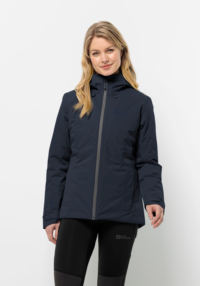 Jack Wolfskin Outdoorjacke "WISPER INS JKT W" mit Kapuze