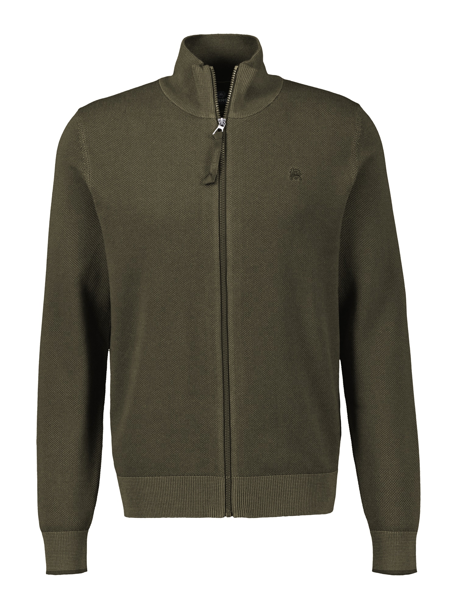 LERROS Strickjacke "LERROS Melange-Strickjacke für Herren"