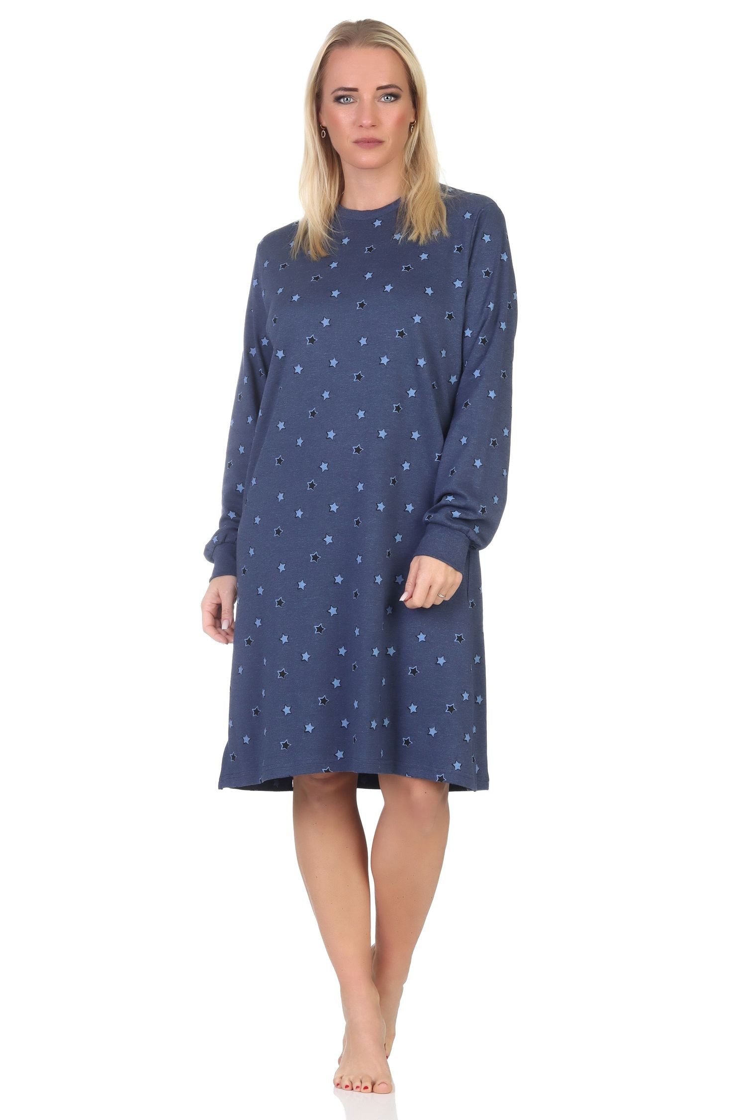 Normann Nachthemd Normann Damen Nachthemd Kuschel