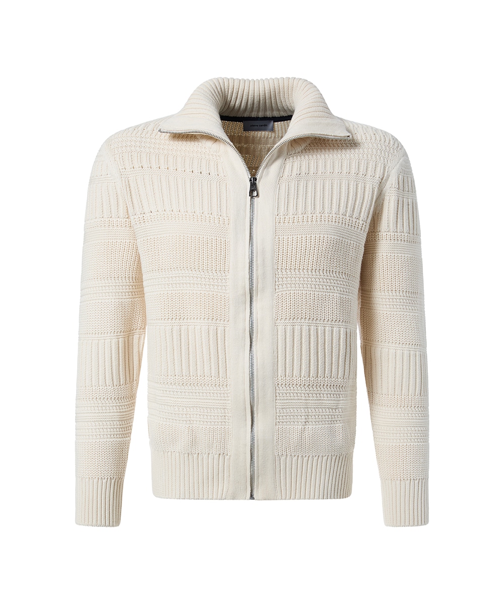 Pierre Cardin Strickjacke mit Reißverschluss