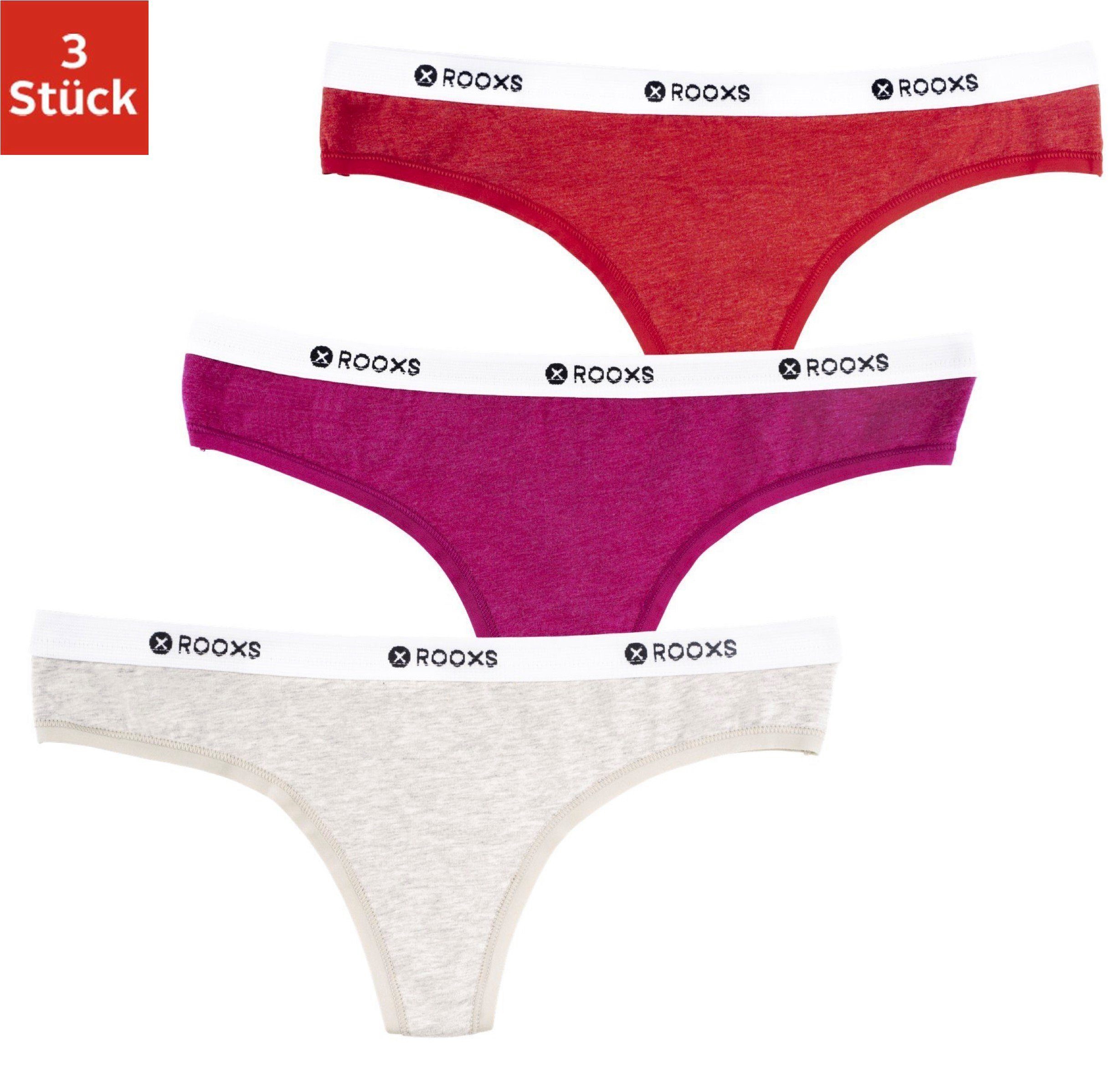 ROOXS Tanga Unterwäsche Damen String Unterhosen