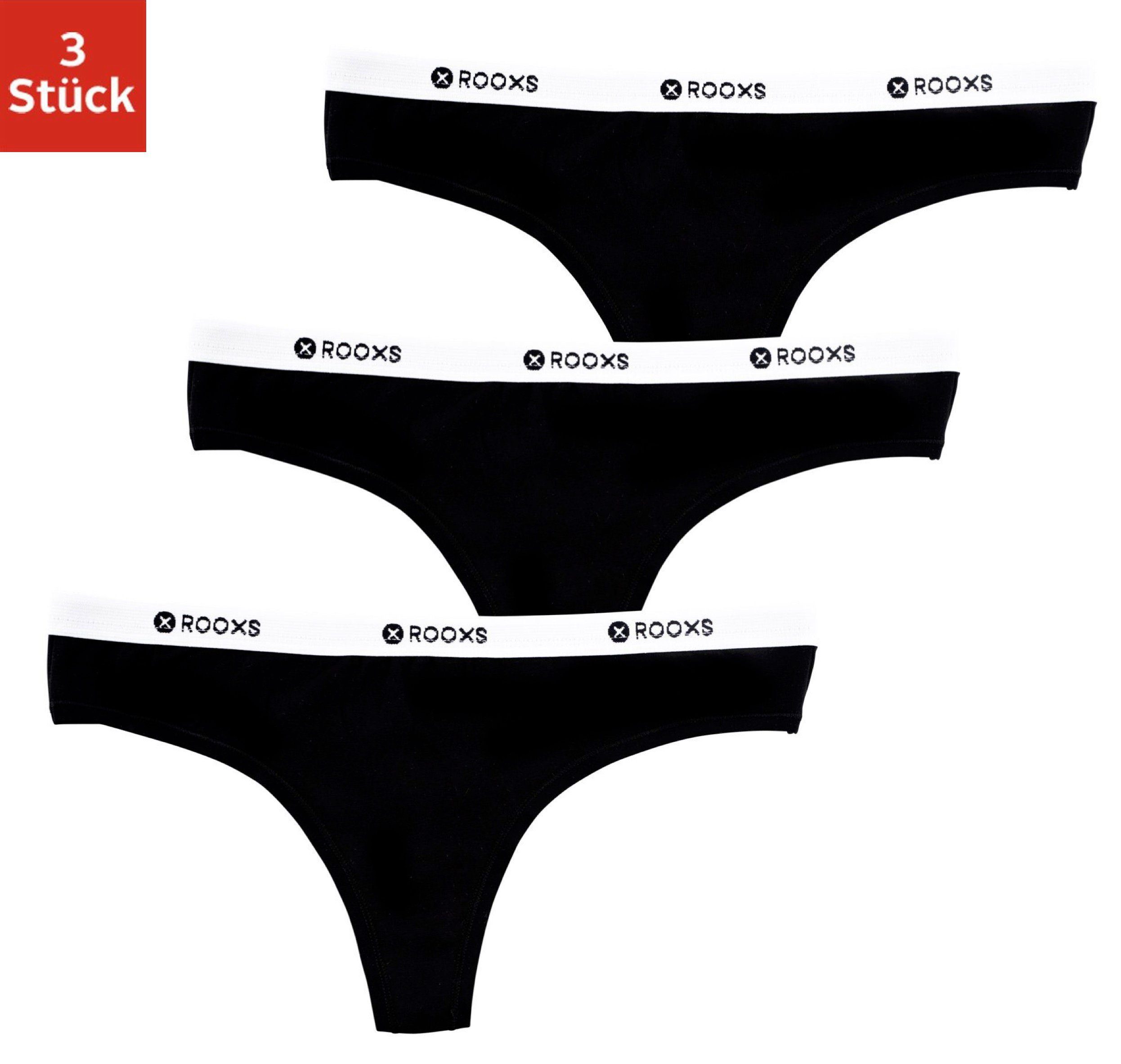 ROOXS Tanga Unterwäsche Damen String Unterhosen