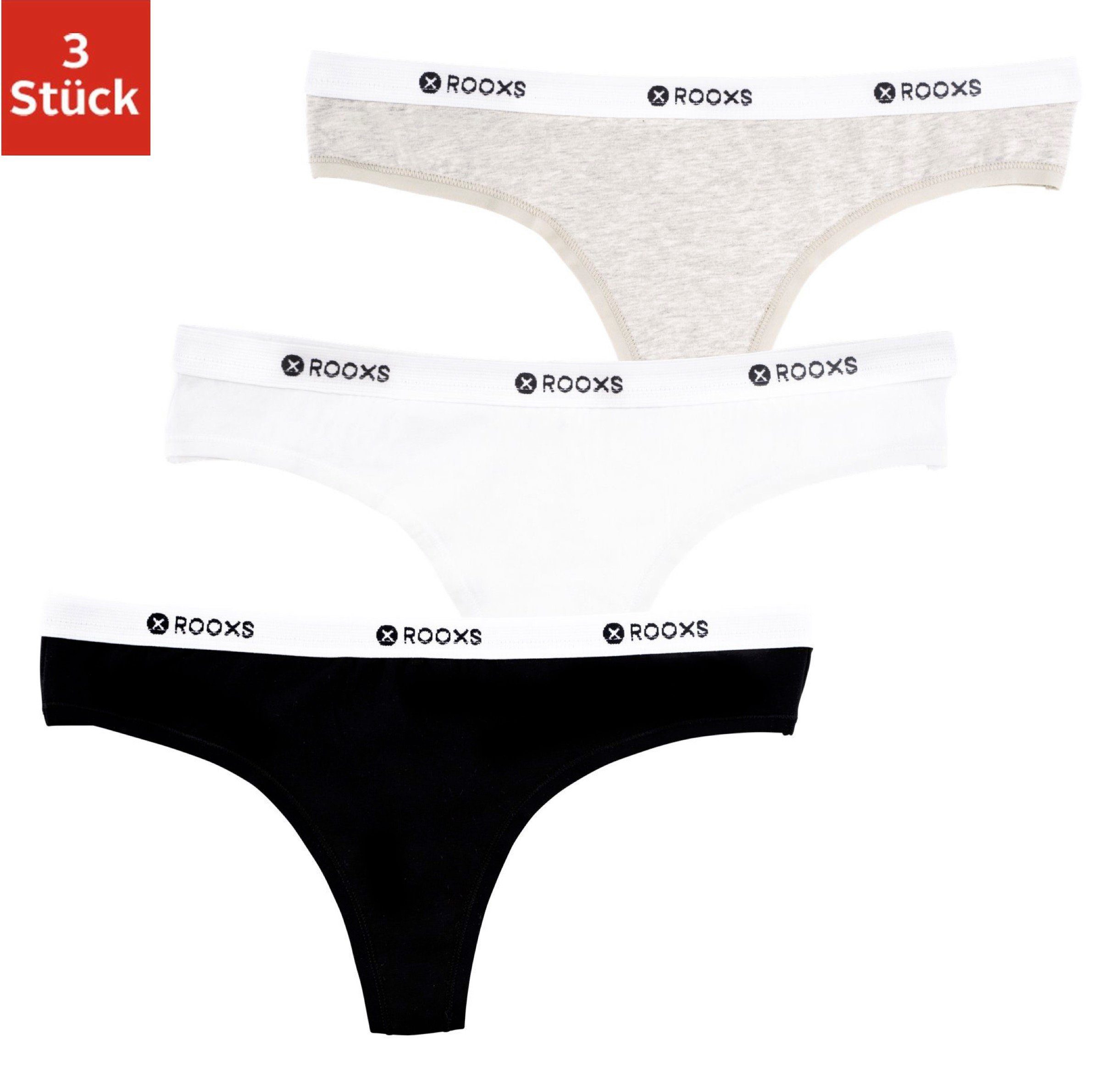ROOXS Tanga Unterwäsche Damen String Unterhosen