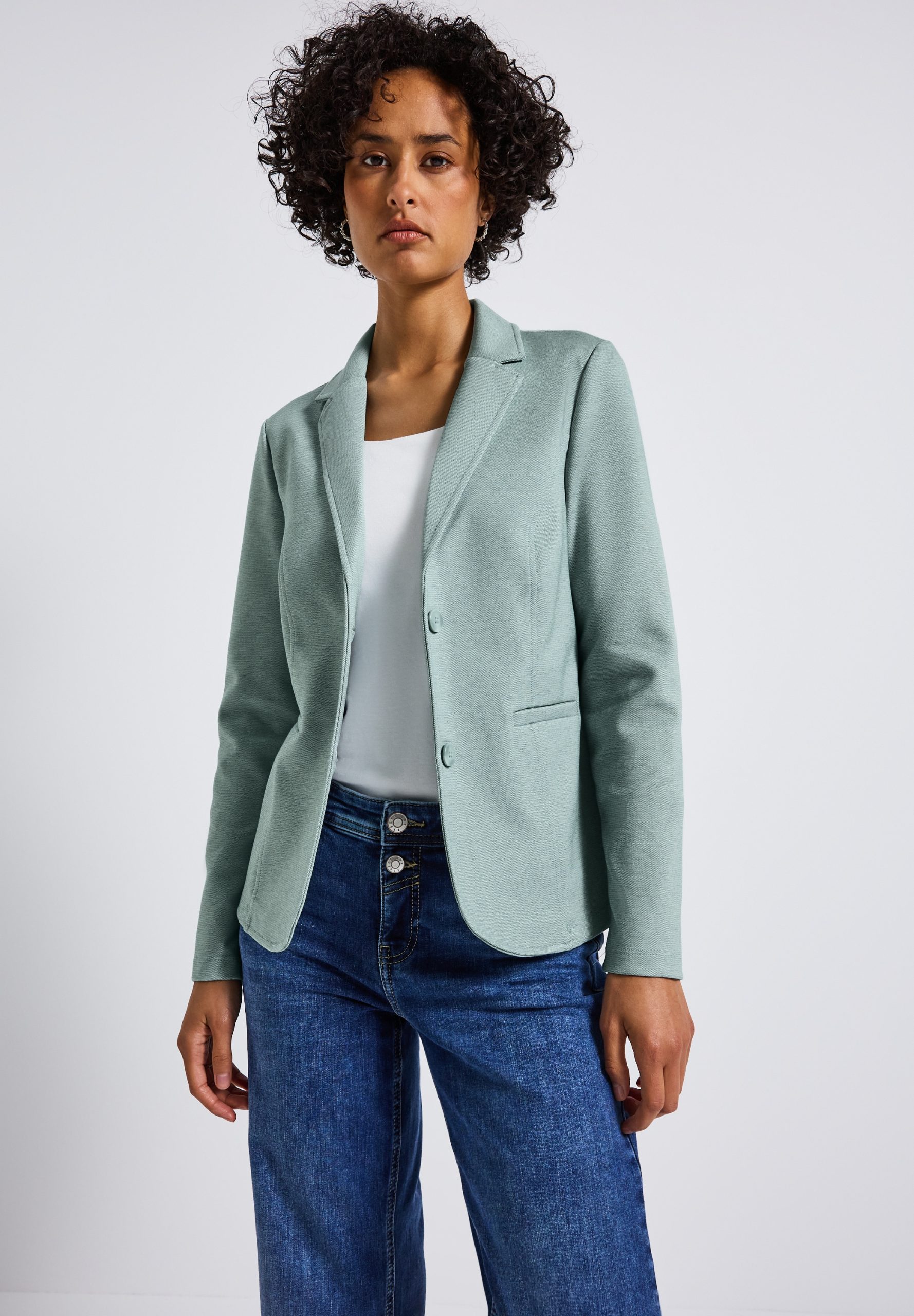 STREET ONE Kurzblazer mit Reverskragen