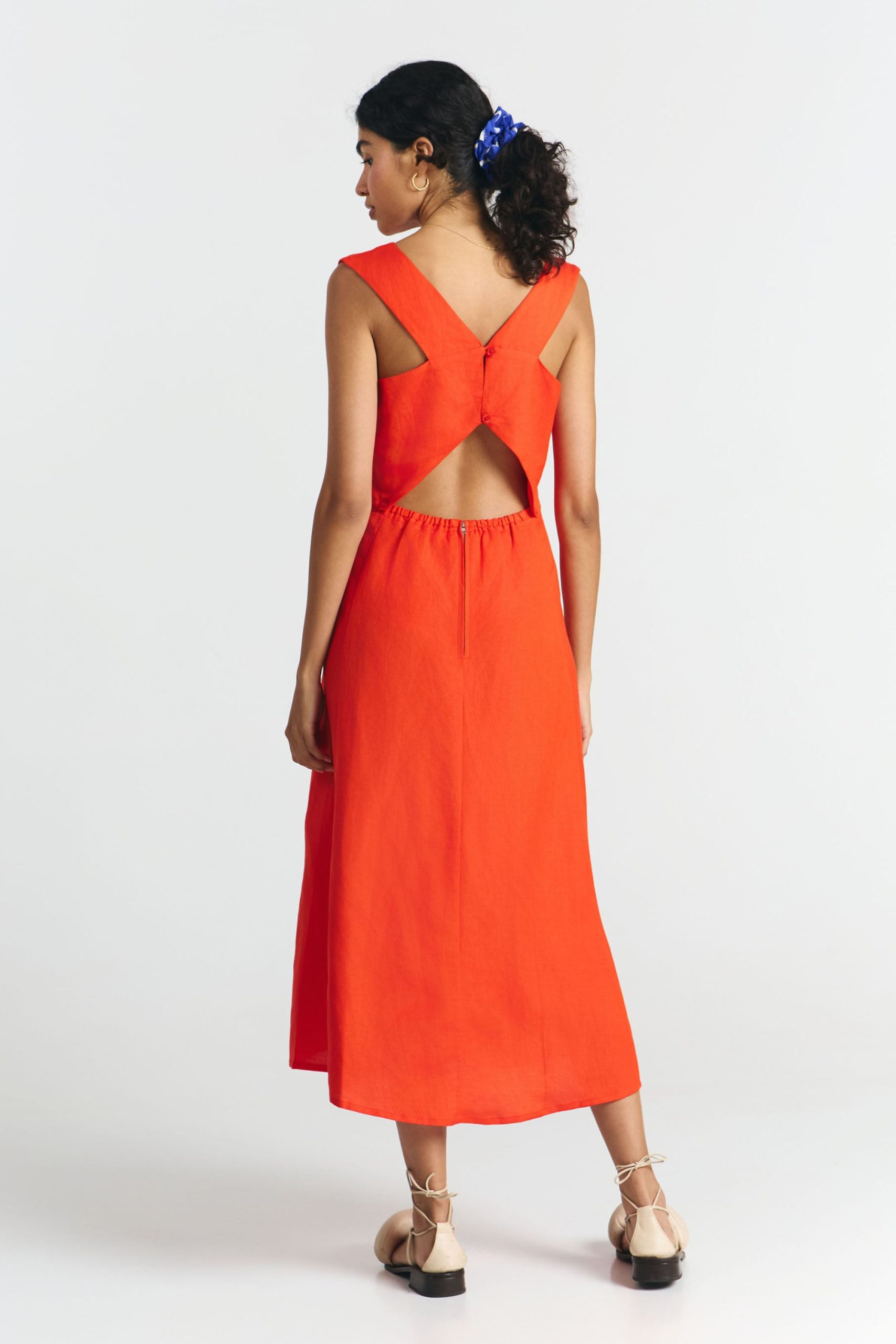 SUITE13LAB Damen vegan Kleid Kenay Rot