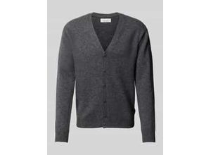 Strickjacke mit V-Ausschnitt Modell 'KARL'