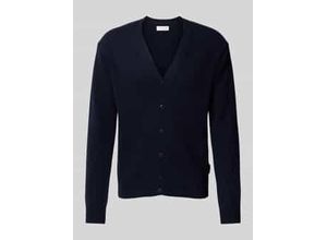 Strickjacke mit V-Ausschnitt Modell 'KARL'