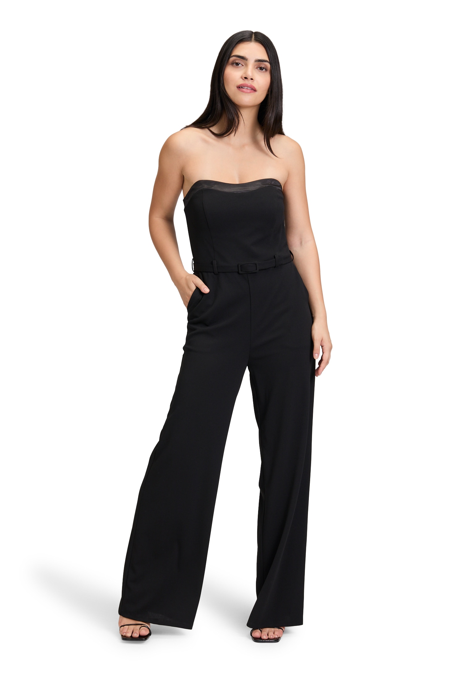 Vera Mont Overall "Damen Jumpsuit mit Gürtel" 1 tlg.
