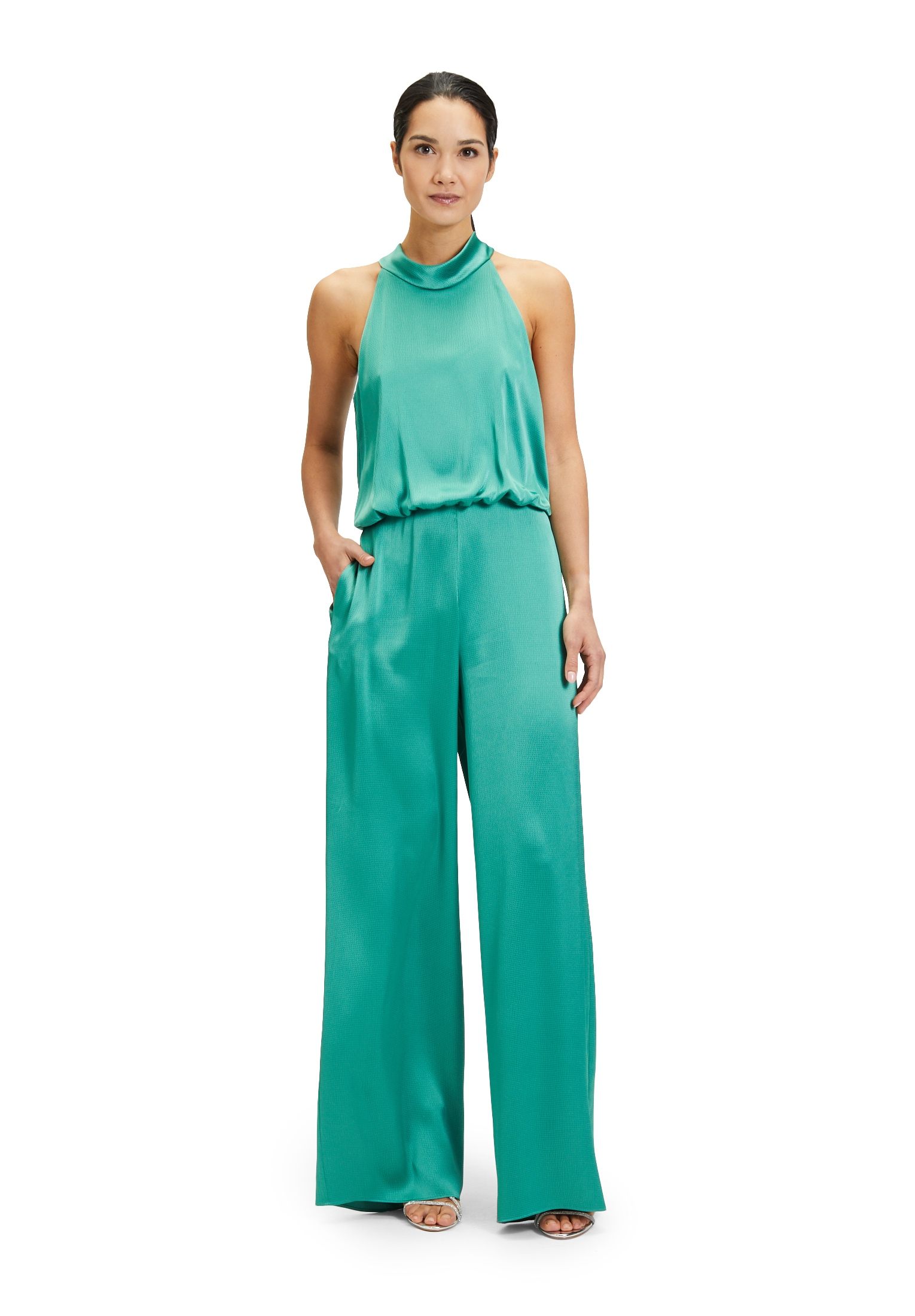 Vera Mont Overall "Damen Jumpsuit mit Taschen" 1 Stk. tlg. Material