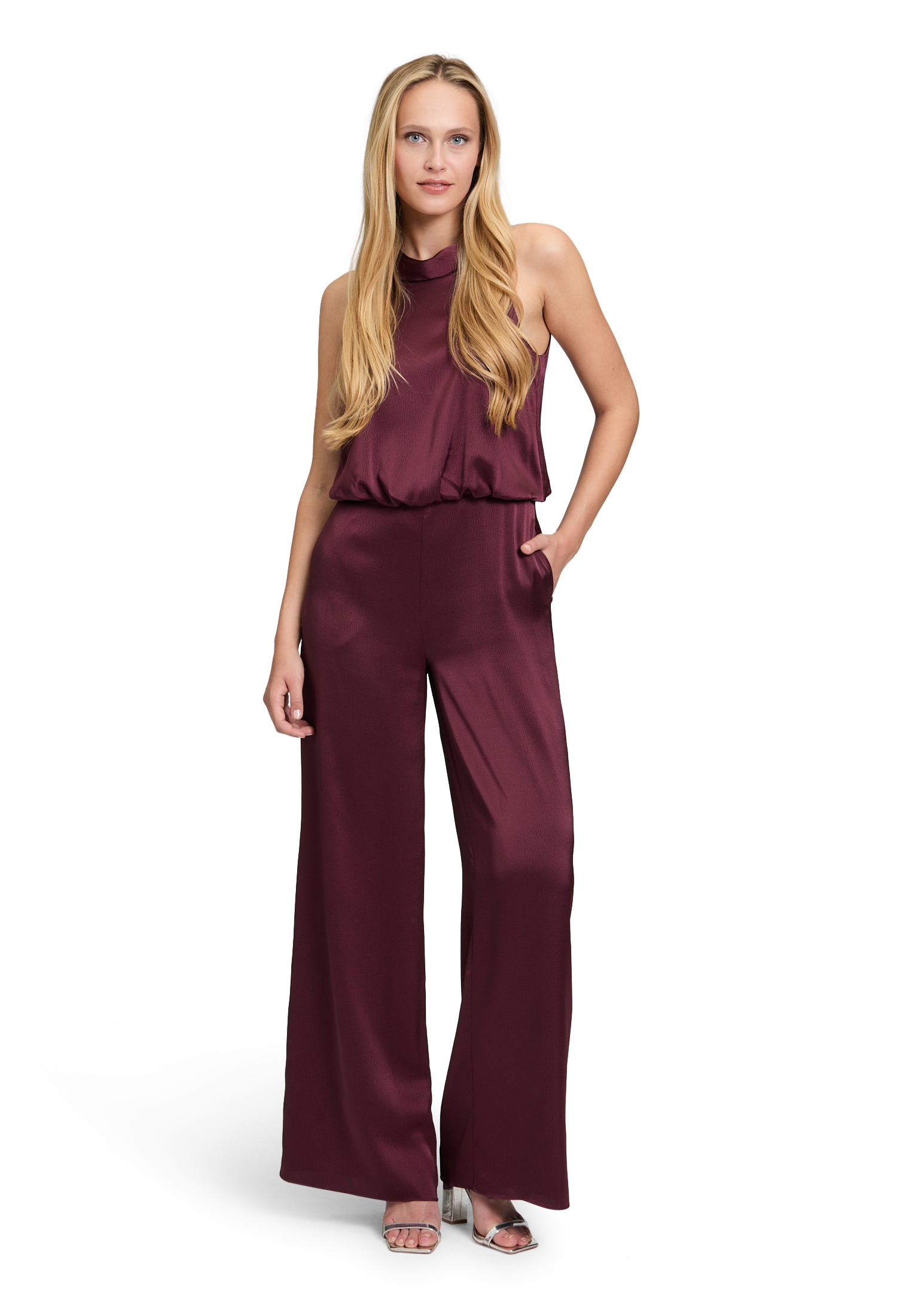 Vera Mont Overall "Damen Jumpsuit mit Taschen" 1 Stk. tlg. Material
