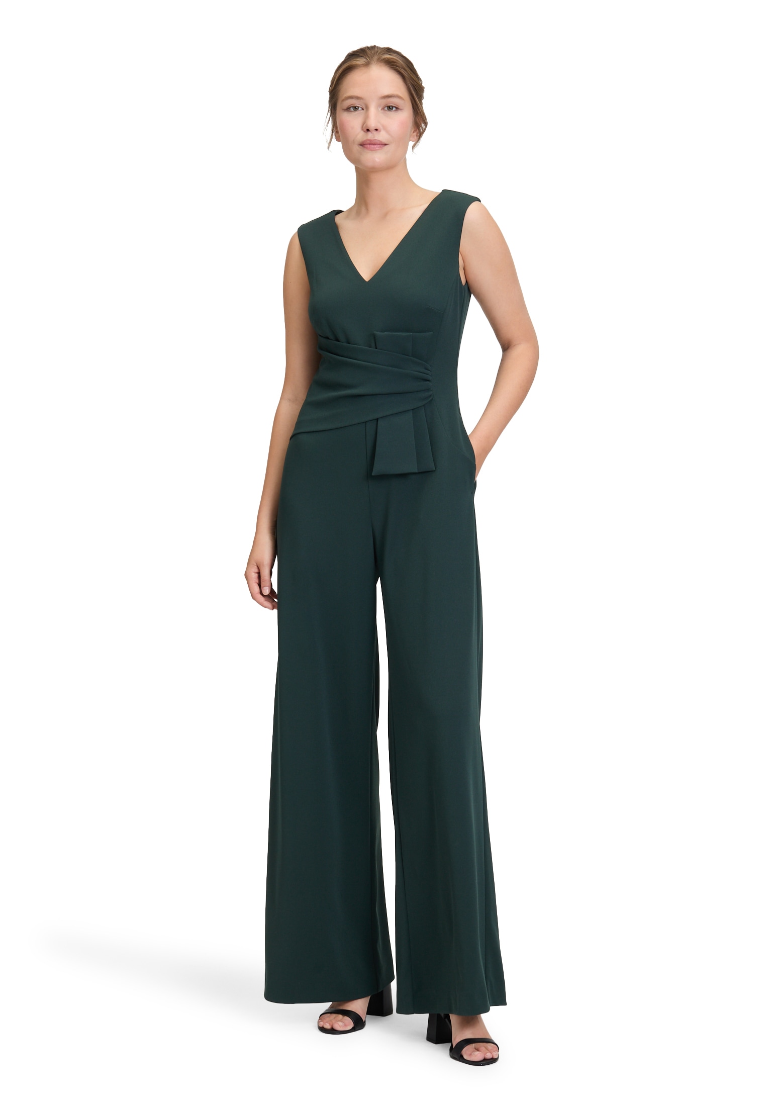Vera Mont Overall "Damen Jumpsuit mit weitem Bein" 1 tlg.