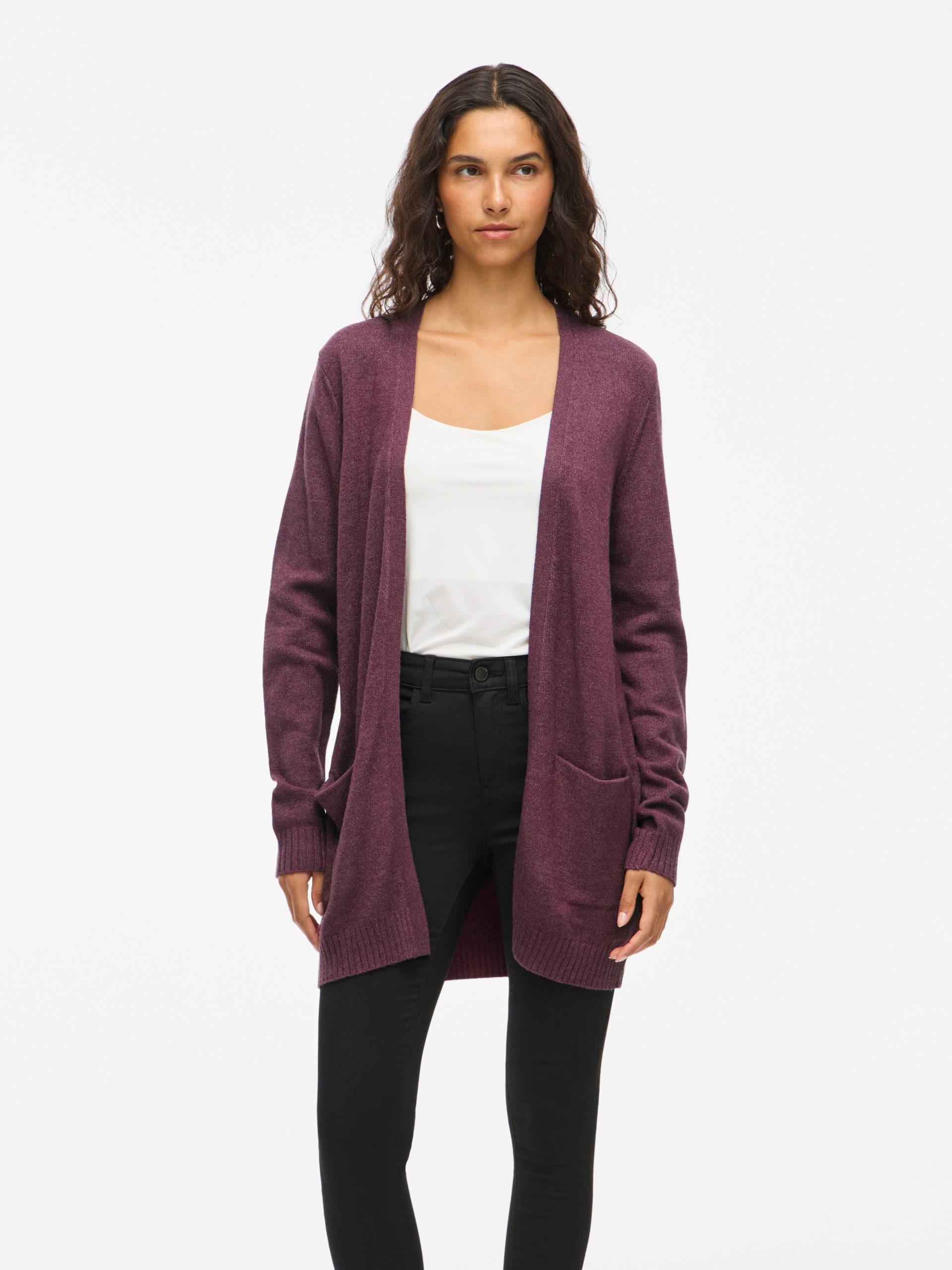 Vila Strickjacke "VIRIL OPEN L/S KNIT CARDIGAN - NOOS"