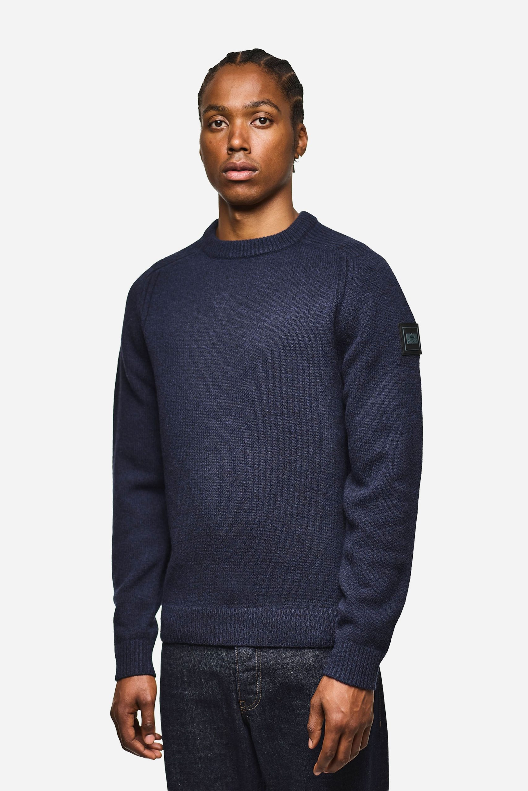 Weekend Offender Sweatshirt "ZAGREB WOOL RICH SWEATER. Herren" Pullover Herren, leichter Strickpulli, Sweatshirt, Wollpullover, Sale