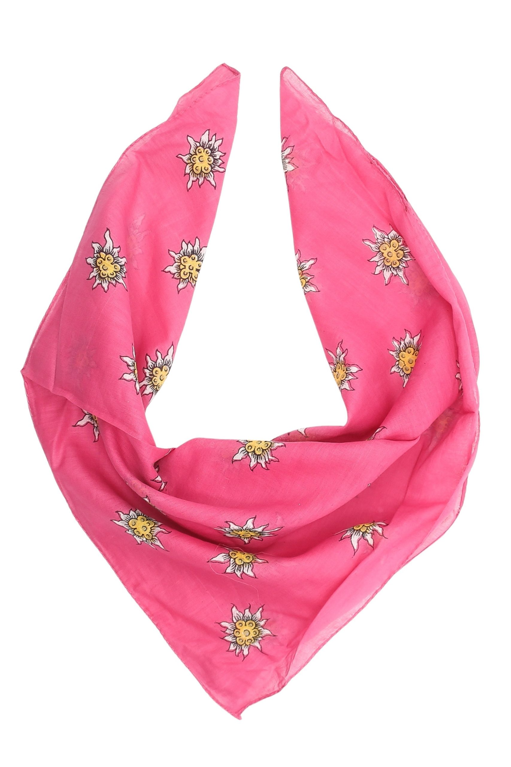 Allgäu Rebell Nickituch "Edelweiß" 1 Stk. tlg. Halstuch Oktoberfest