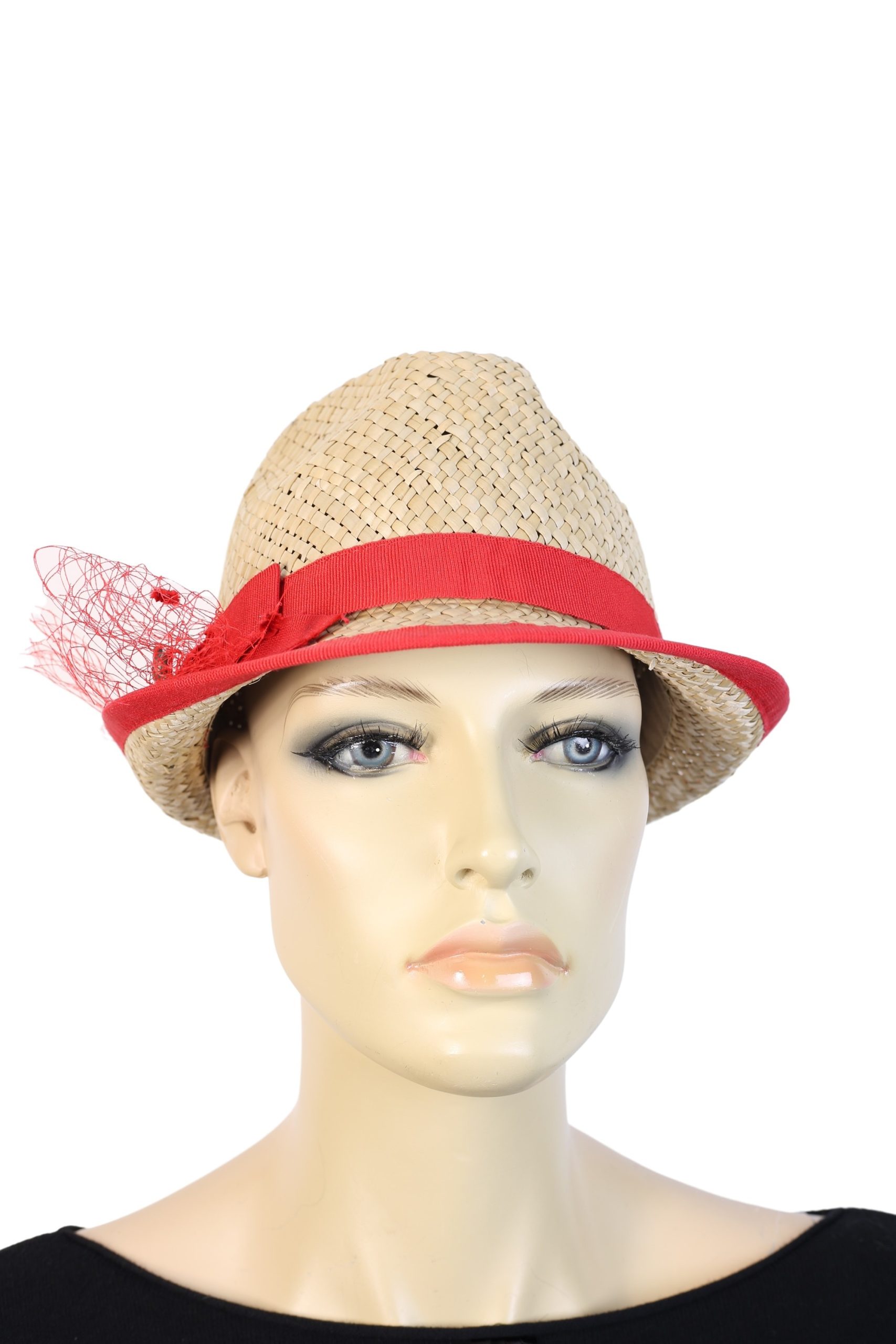 Allgäu Rebell Trachtenhut "München" 1 Stk. tlg. aus Bast, Made in Italy