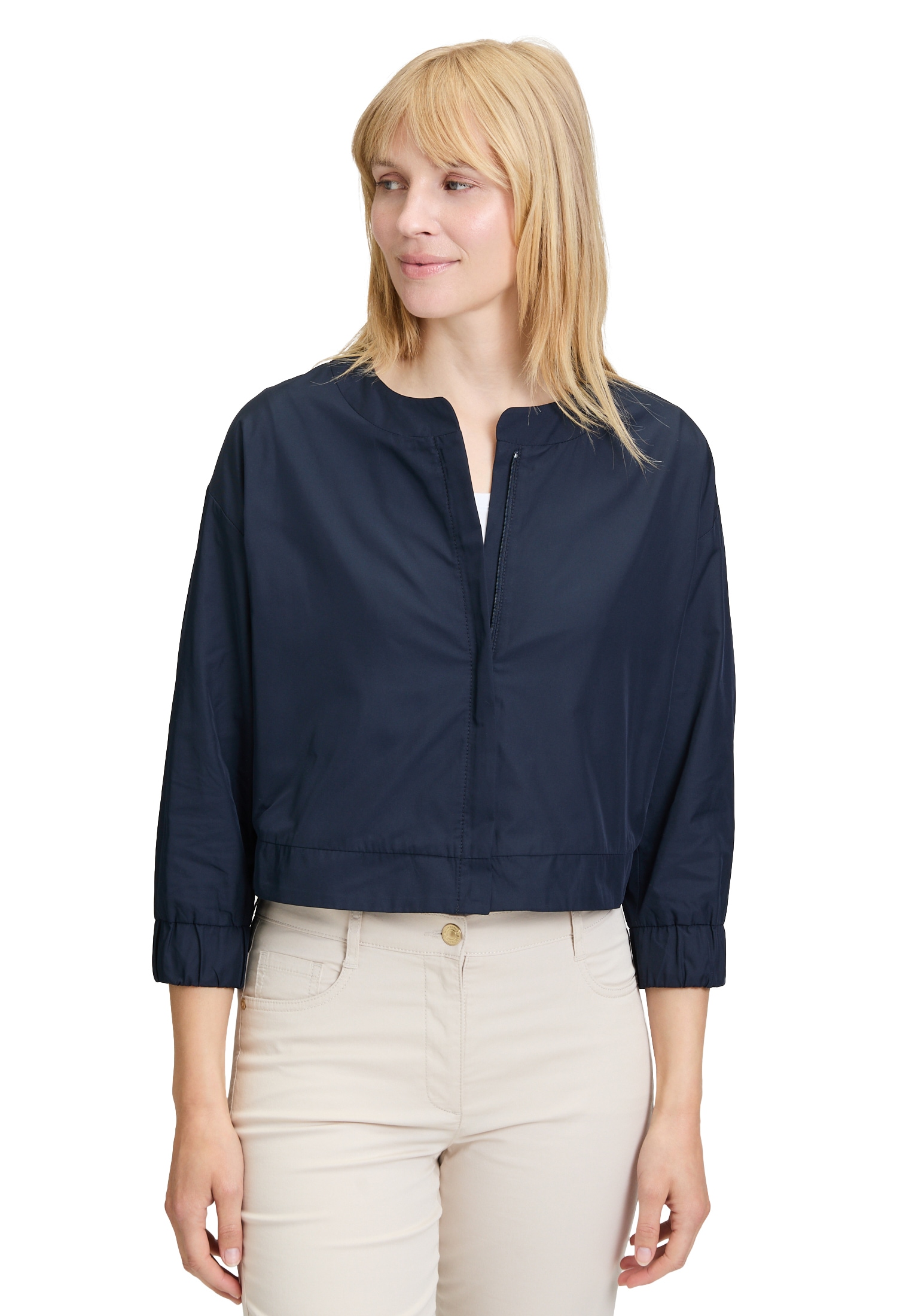 Betty Barclay Jackenblazer "Damen Blouson mit 3/4 Arm"