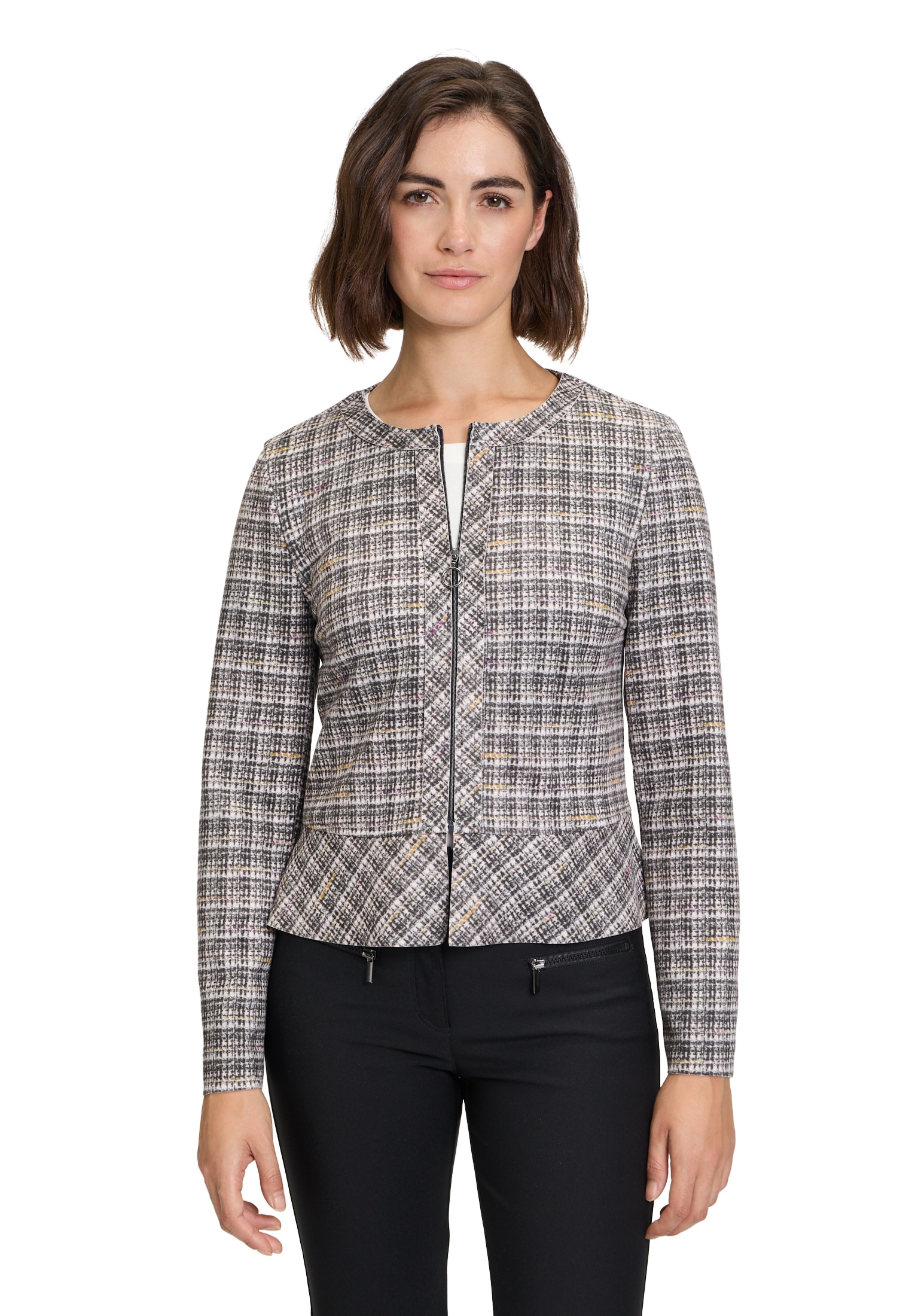 Betty Barclay Jackenblazer "Damen Kurzblazer mit Reißverschluss" Material