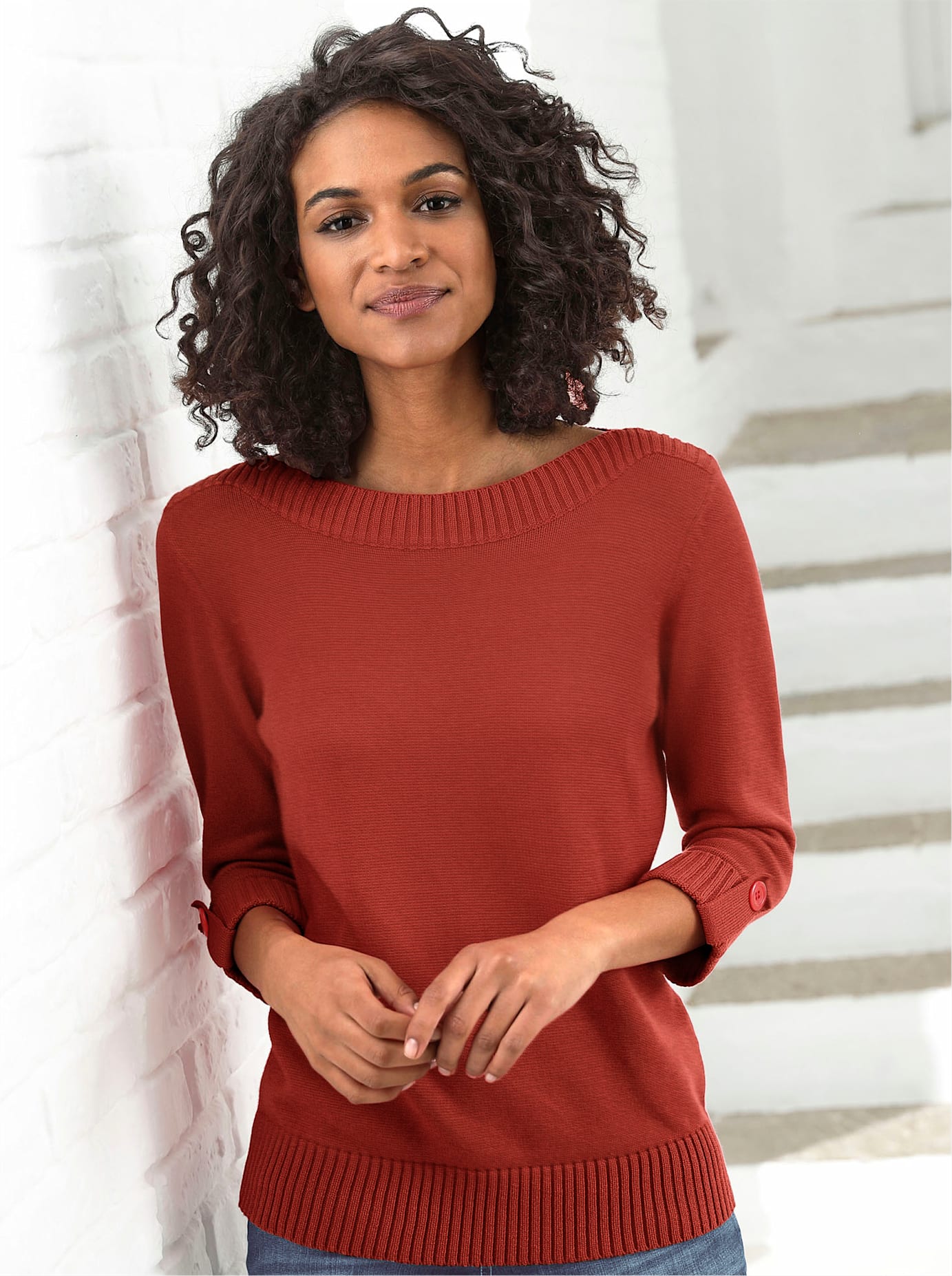 Casual Looks 3/4 Arm-Pullover "Pullover"