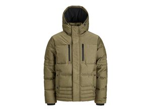 Jack & Jones Jacke YOG Steppjacke mit Kapuze und Reißverschluss