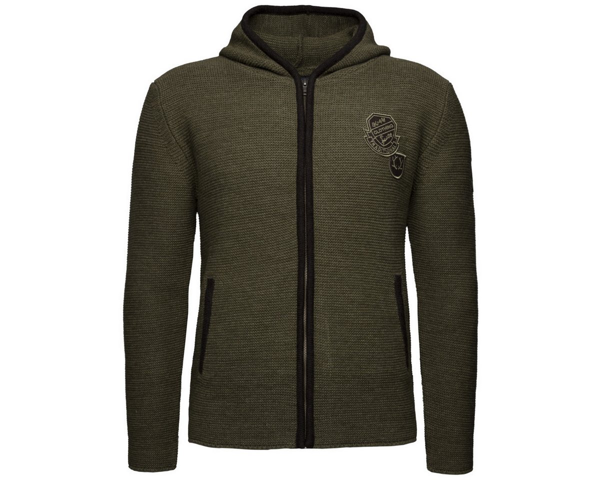 Krüger Trachtenjacke Bastian Herren (1-St) Trachtenstrickjacke, Oktoberfest, Trachten, Bayerische Trachtenjacke