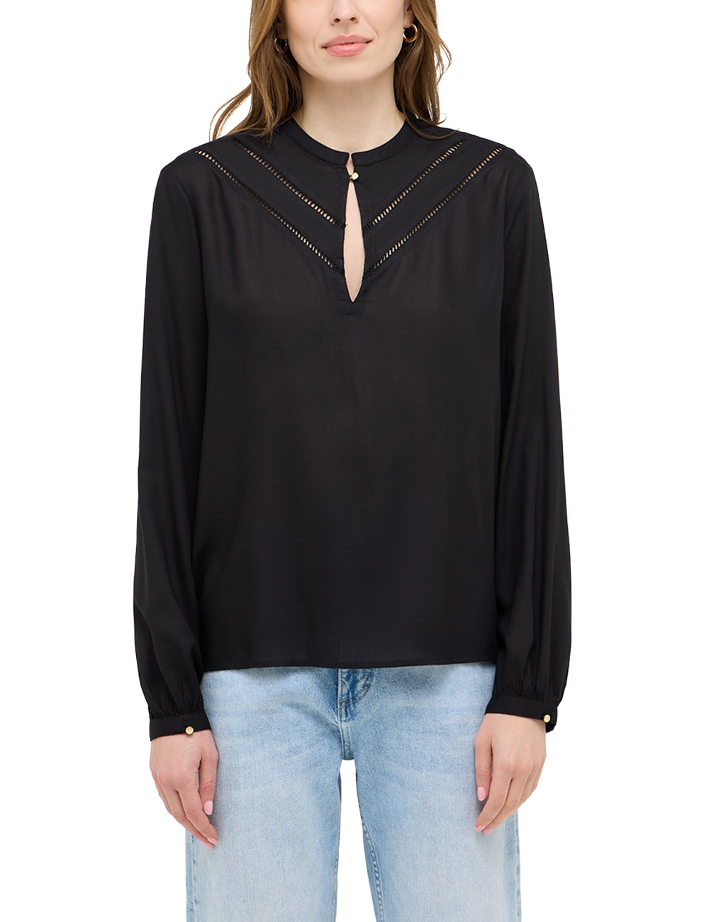 MUSTANG Langarmbluse "Damen Style Elsberry"