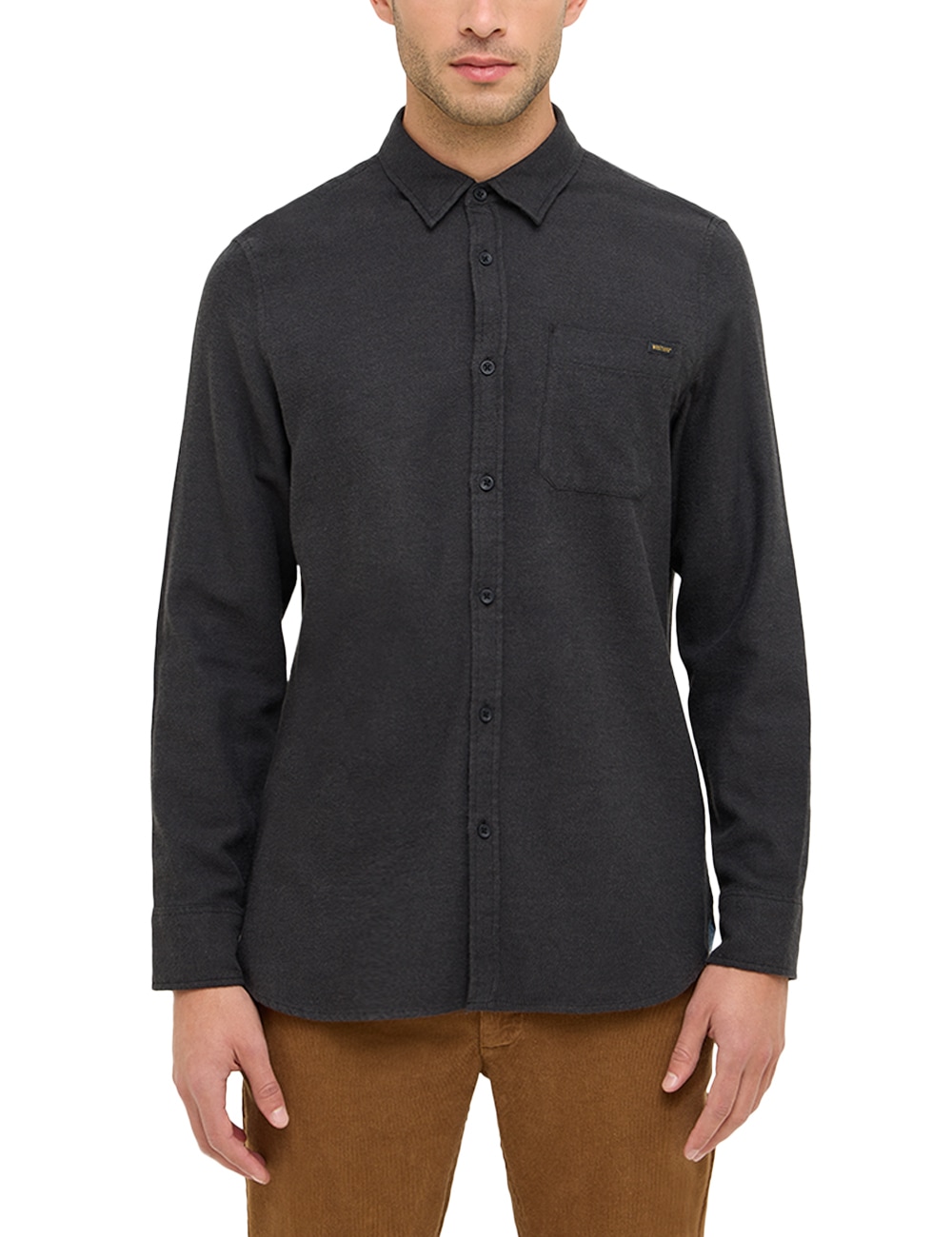 MUSTANG Langarmhemd "Herren Style Eastbridge"