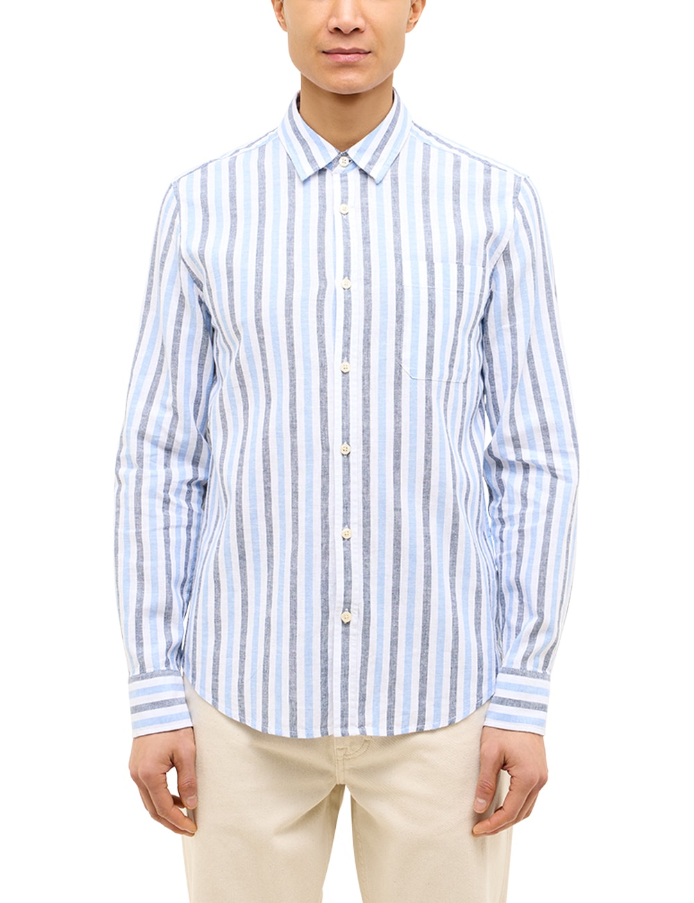 MUSTANG Langarmhemd "Herren Style Rawlins"