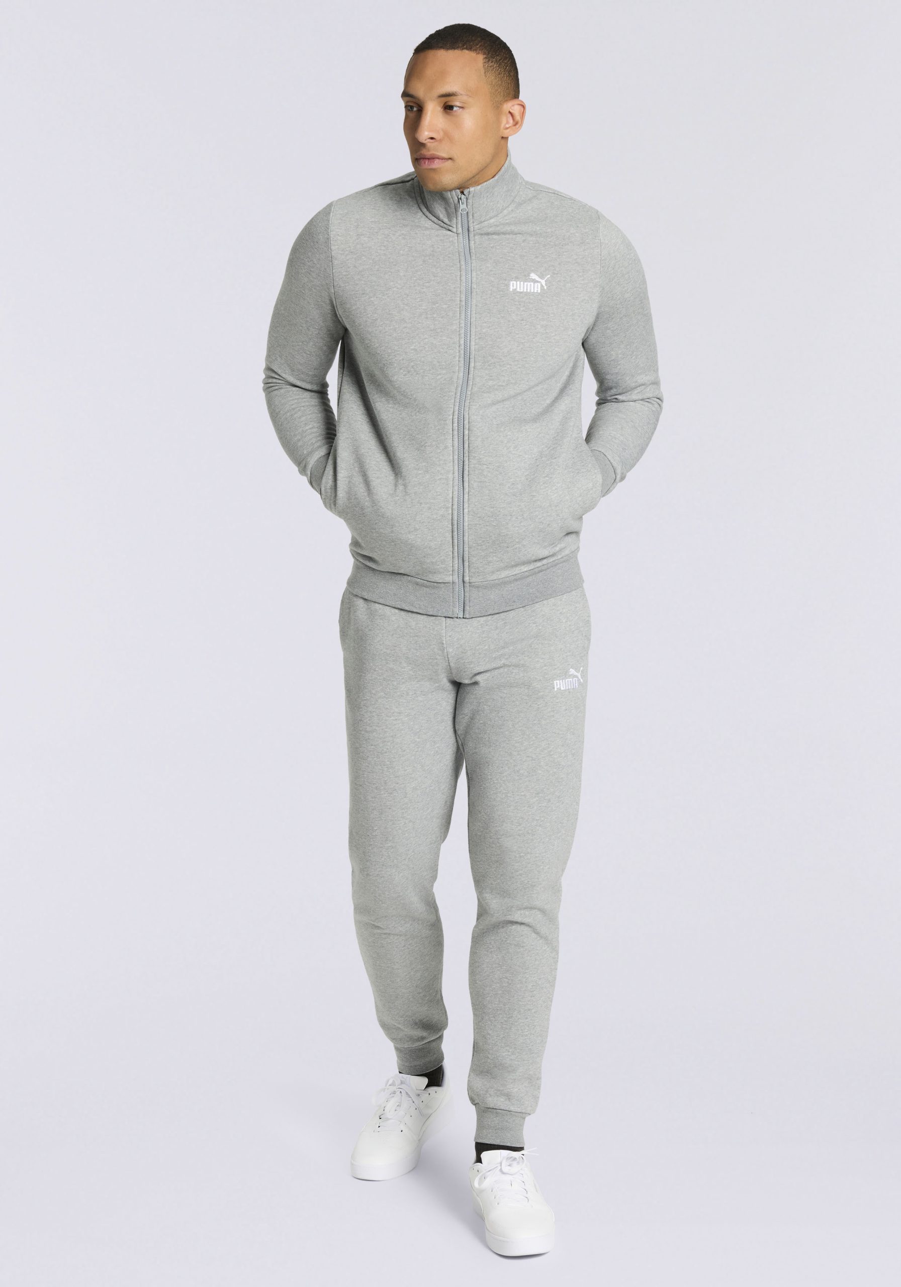 PUMA Trainingsanzug "ESS SWEAT SUIT FL" 2 Stk. tlg.