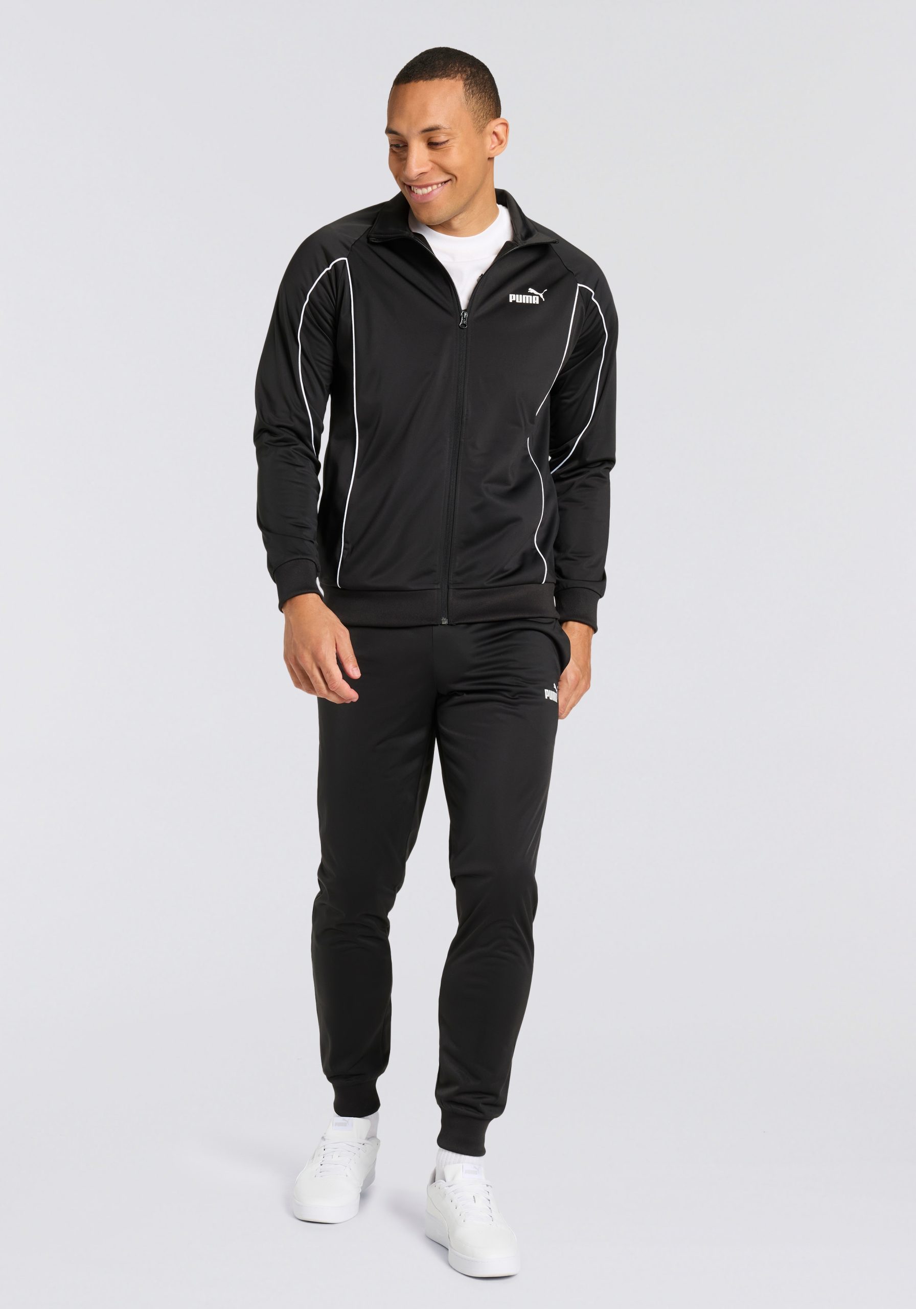 PUMA Trainingsanzug "POLY PIPING SUIT", 2 Stk.