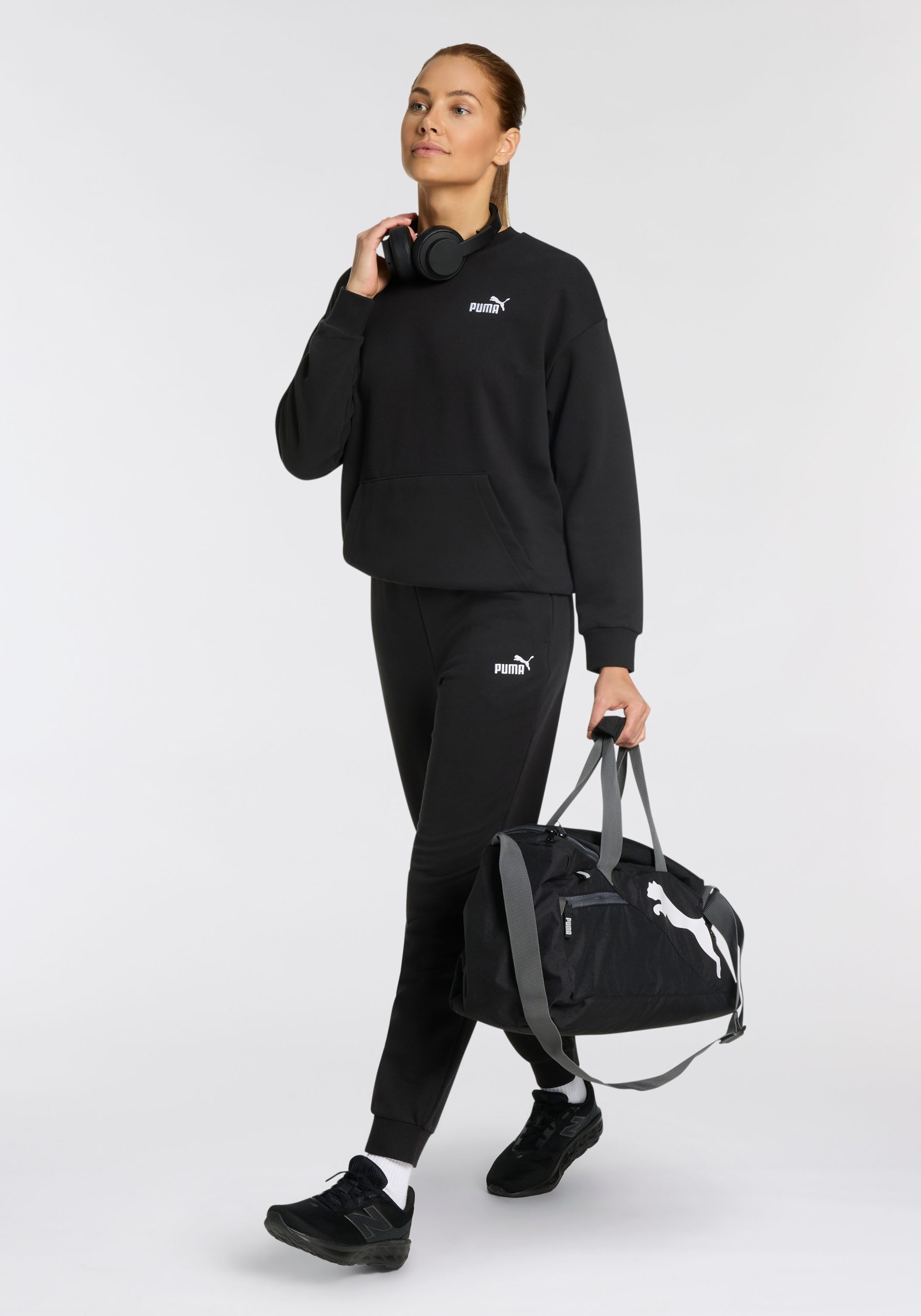PUMA Trainingsanzug "RELAXED SWEAT SUIT TR CL" 2 Stk. tlg.